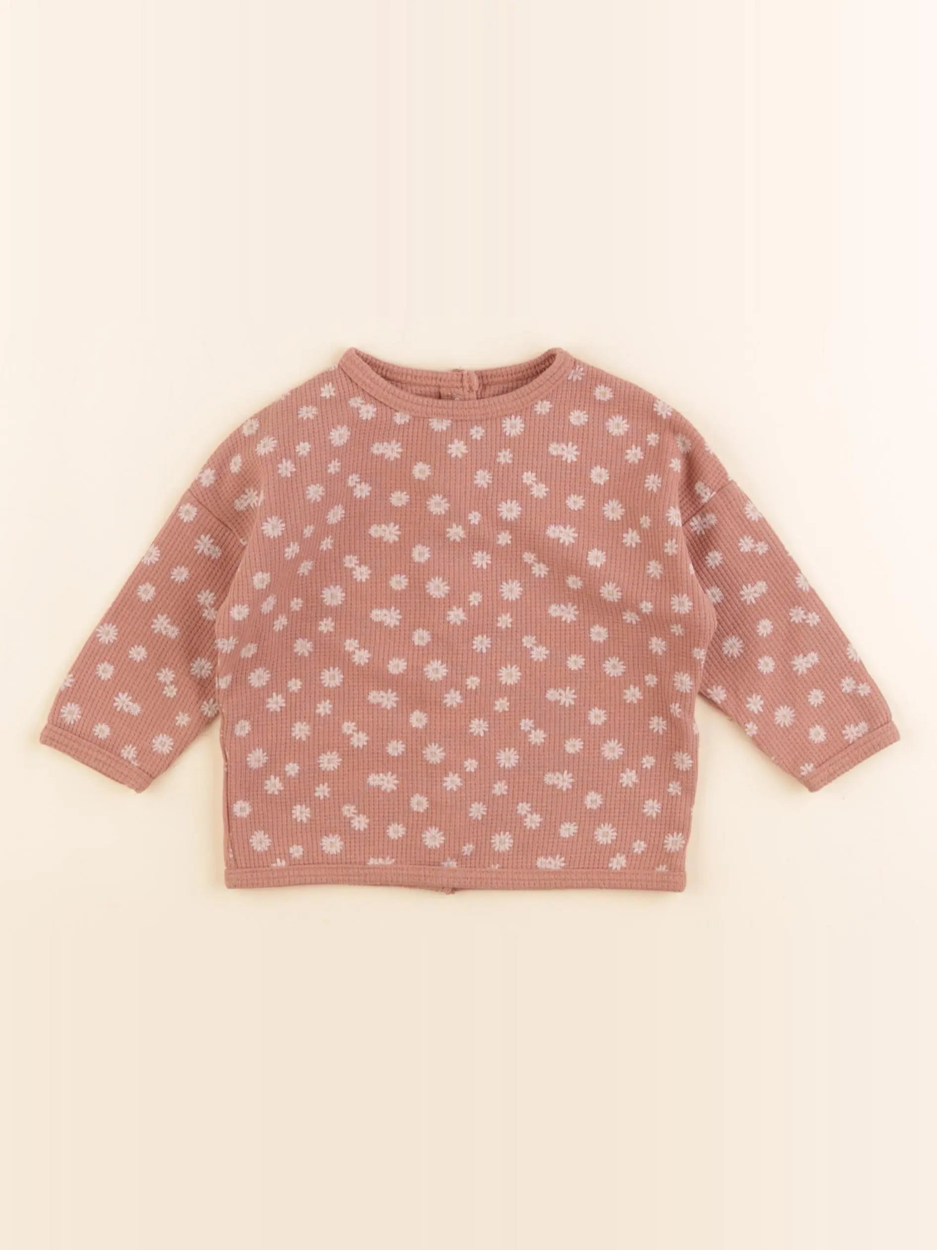 Vertbaudet - tee-shirt marron - 6 mois