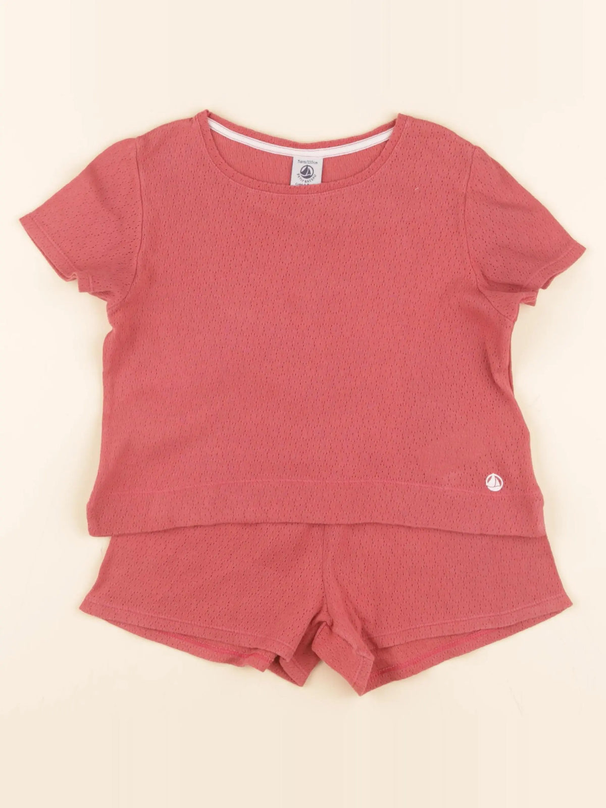 Pyjama coton rose