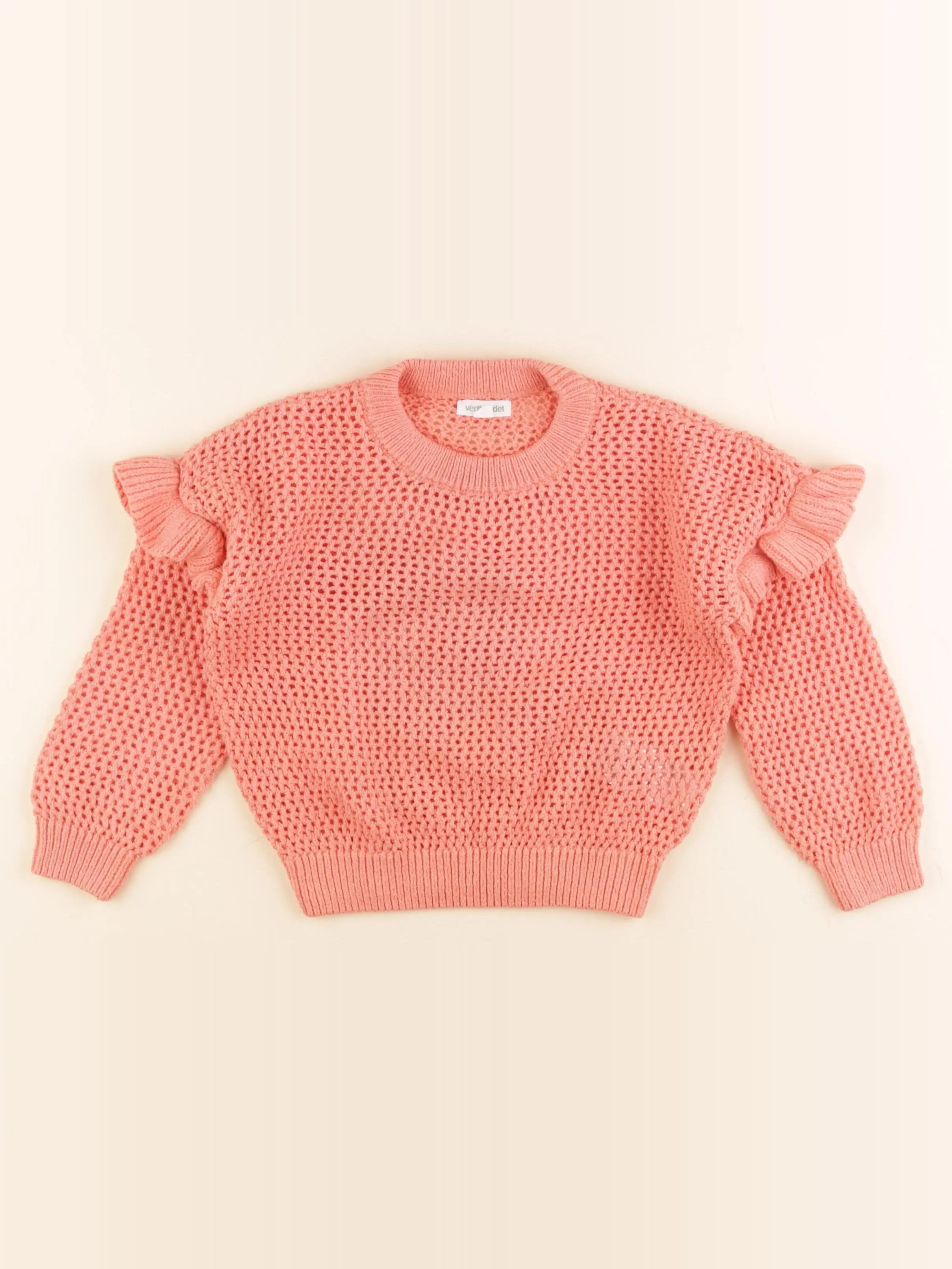 Vertbaudet - pull rose - 4 ans