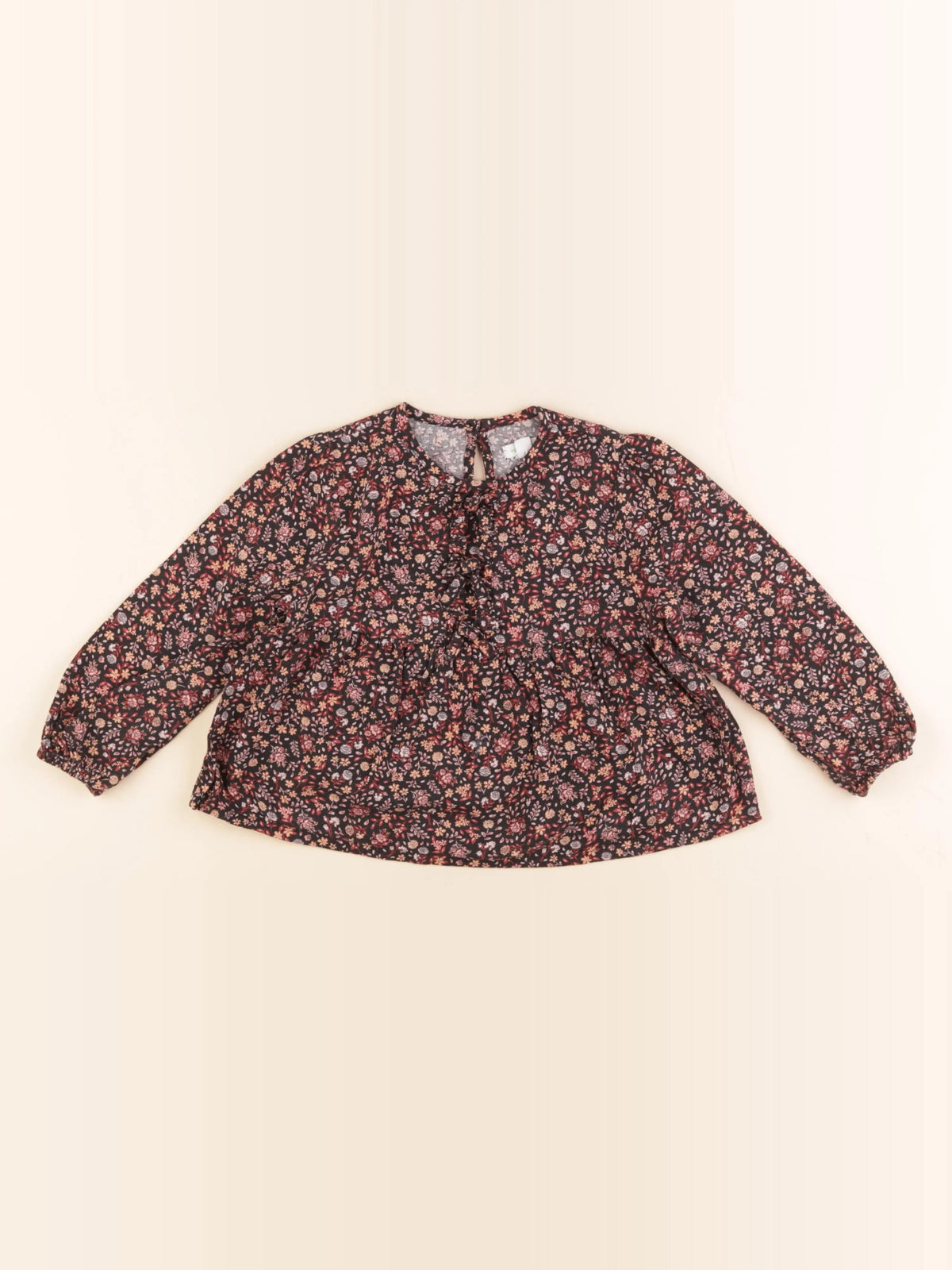 Vertbaudet - blouse multicolore - 4 ans