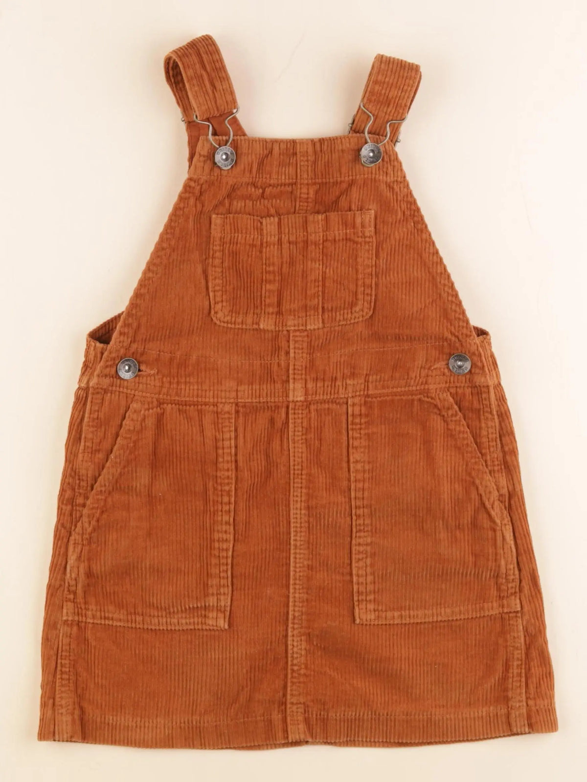 Uniqlo - robe marron - 3/4 ans