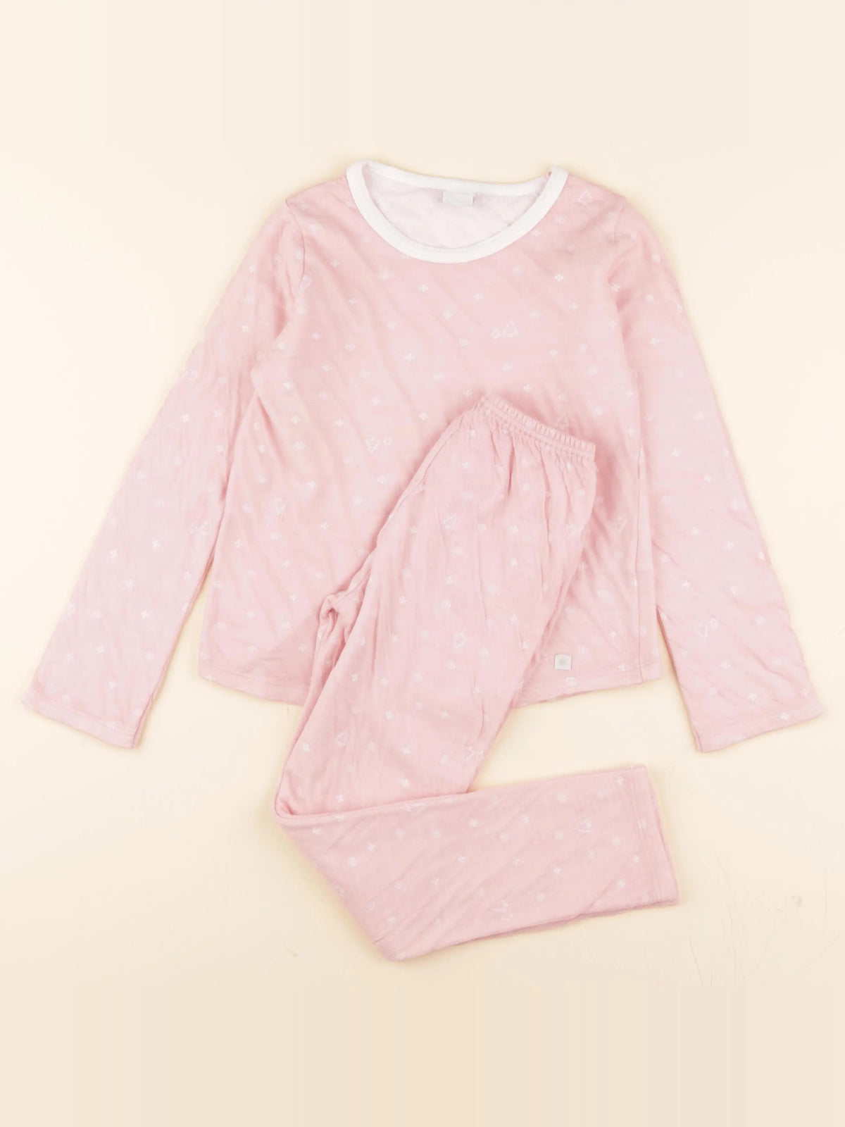 Pyjama coton rose