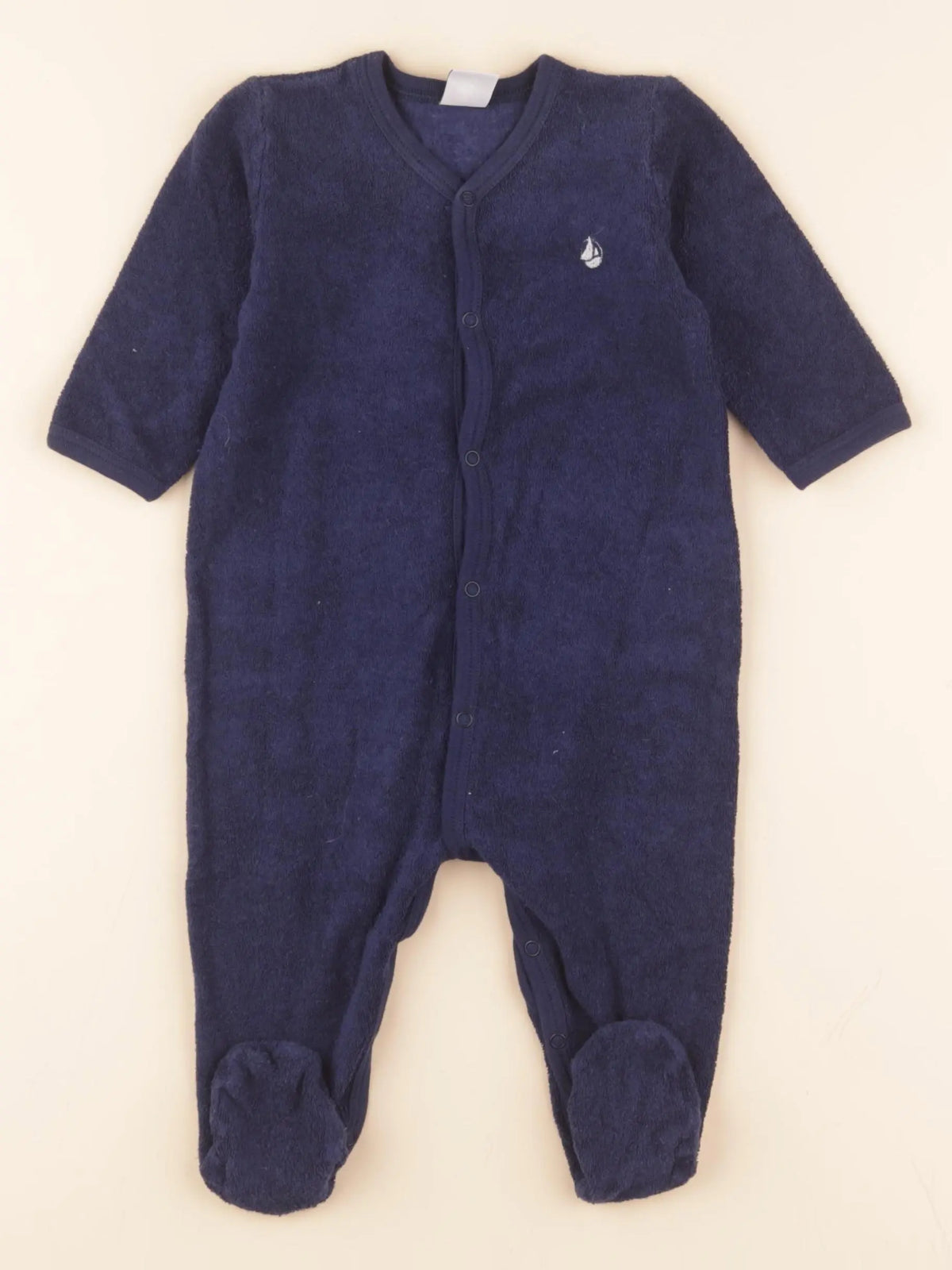 Pyjama velours bleu