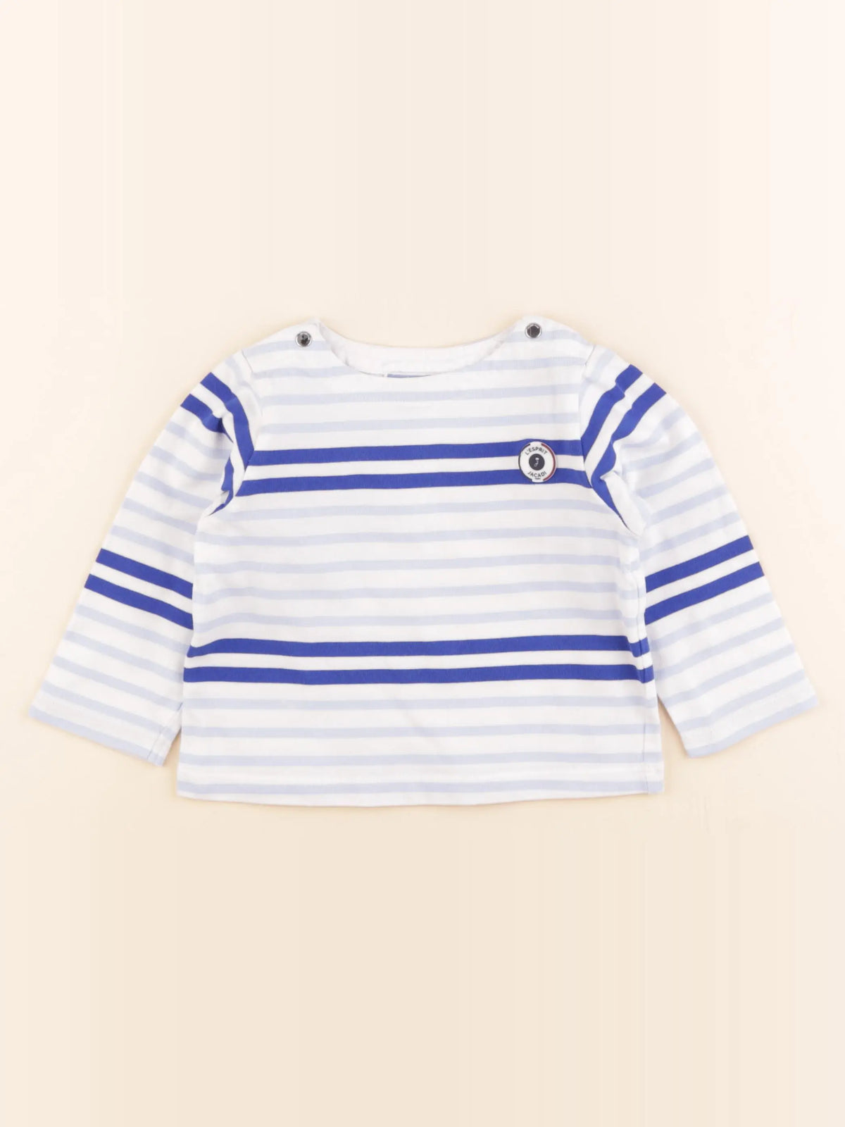 Jacadi - tee-shirt bleu - 24 mois