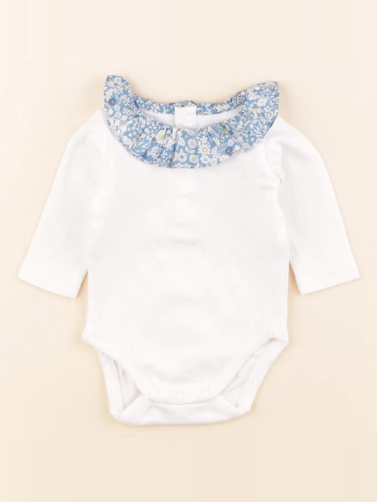 Jacadi - body liberty blanc - 1 mois