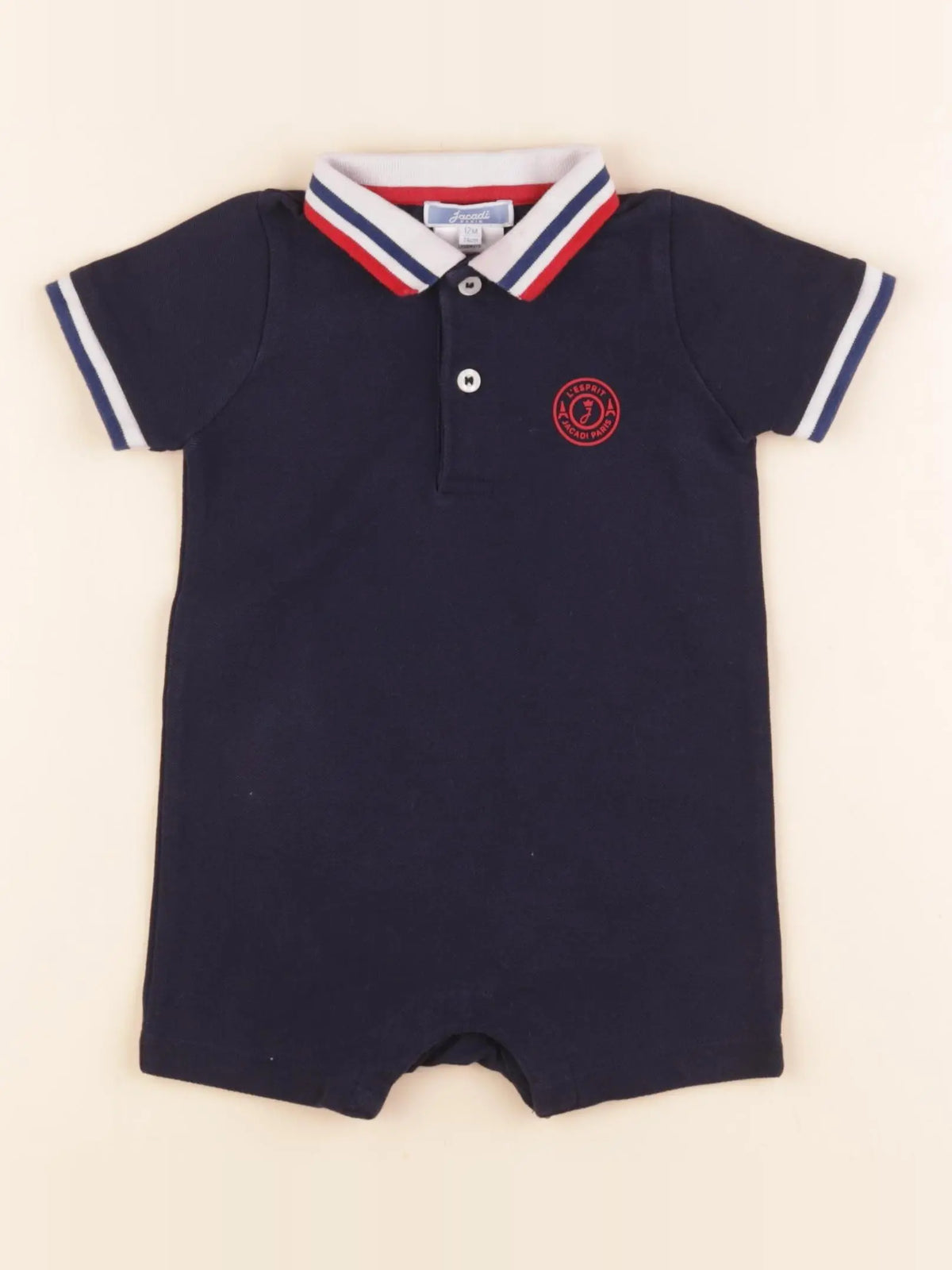 Jacadi - combinaison bleu - 12 mois