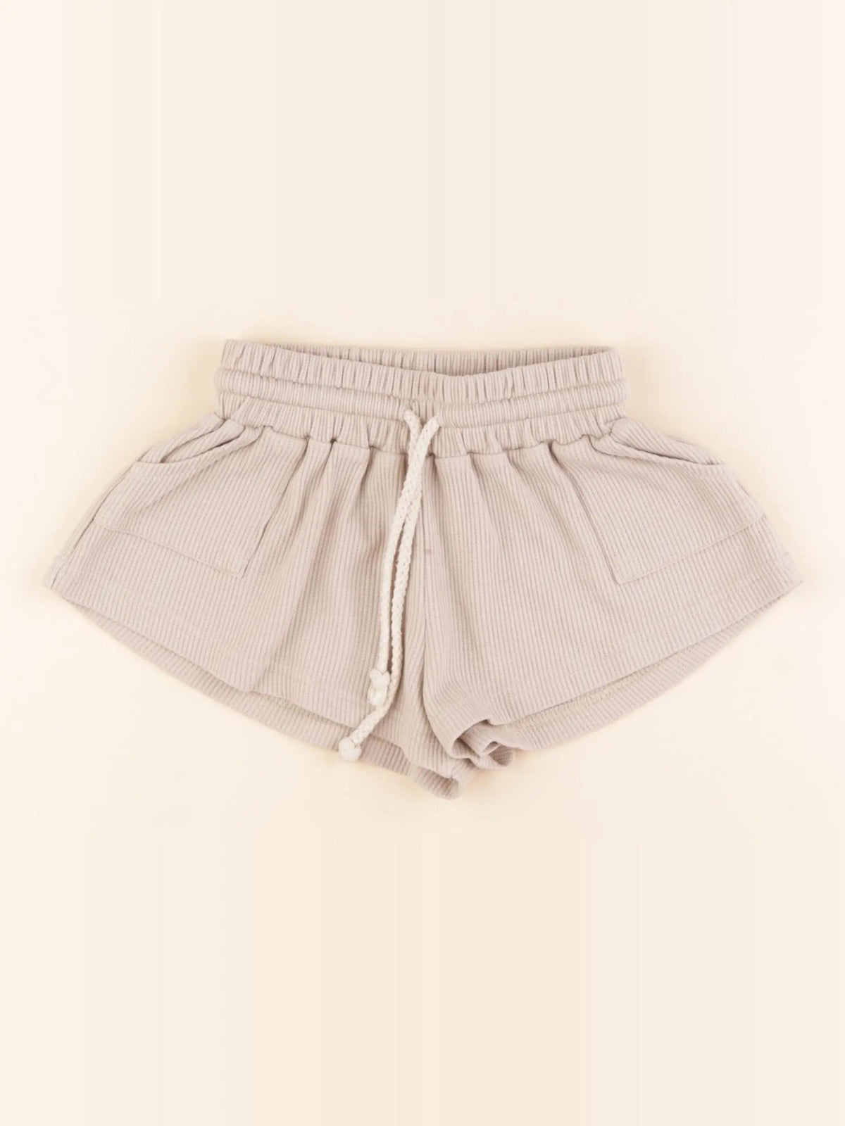 Gamin gamine - short beige - 2 ans