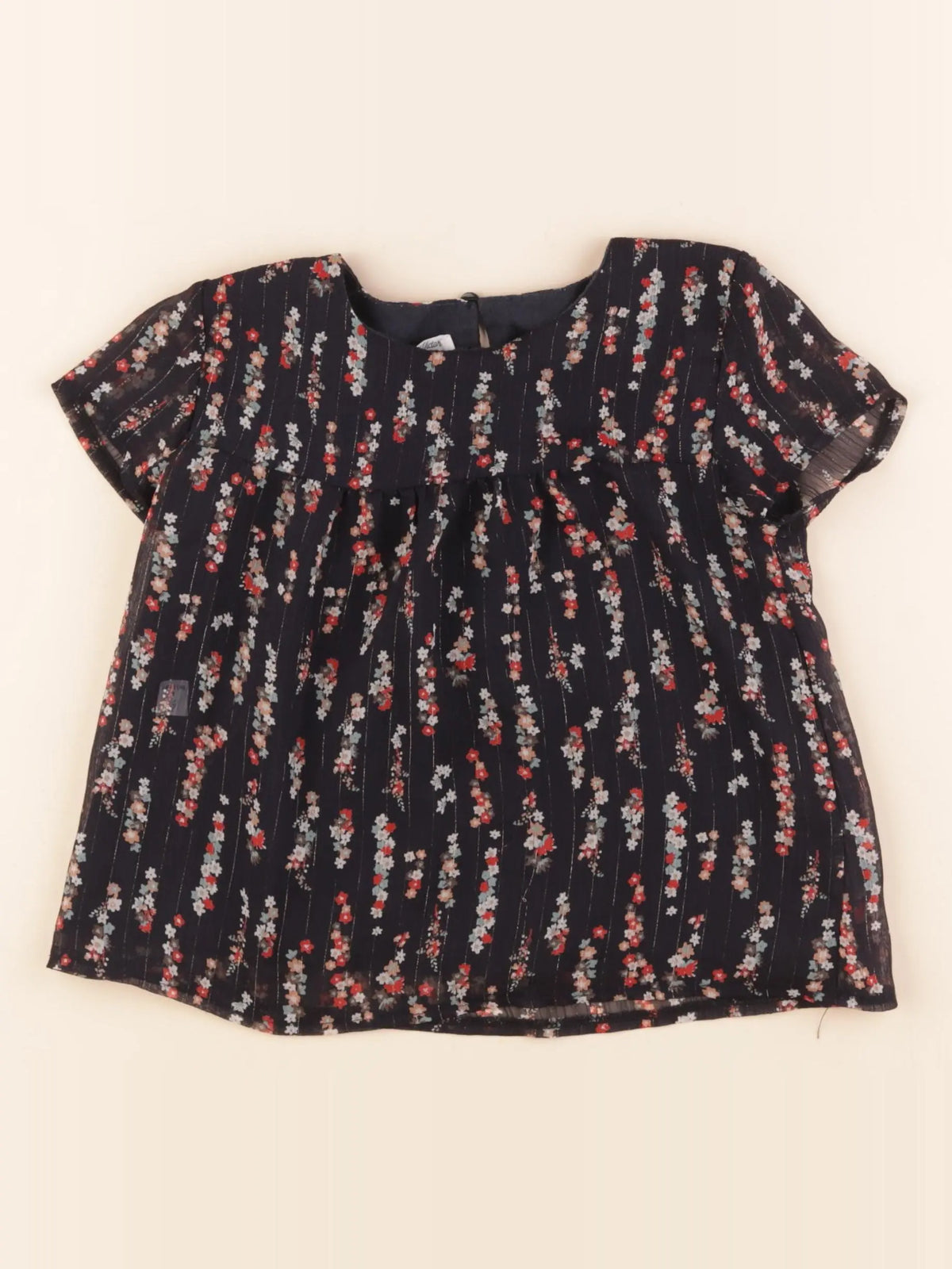 Eden & Victor - blouse bleu - 4 ans