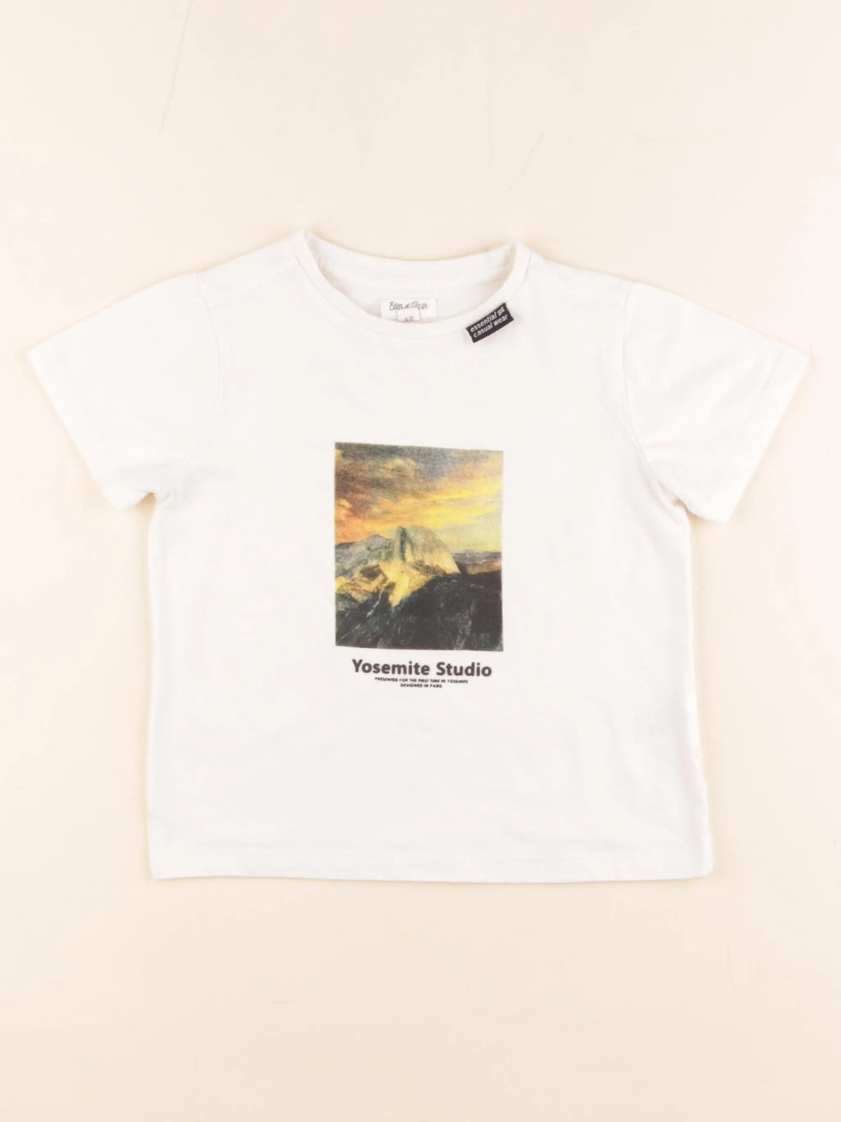 Eden & Victor - tee-shirt beige - 6 ans
