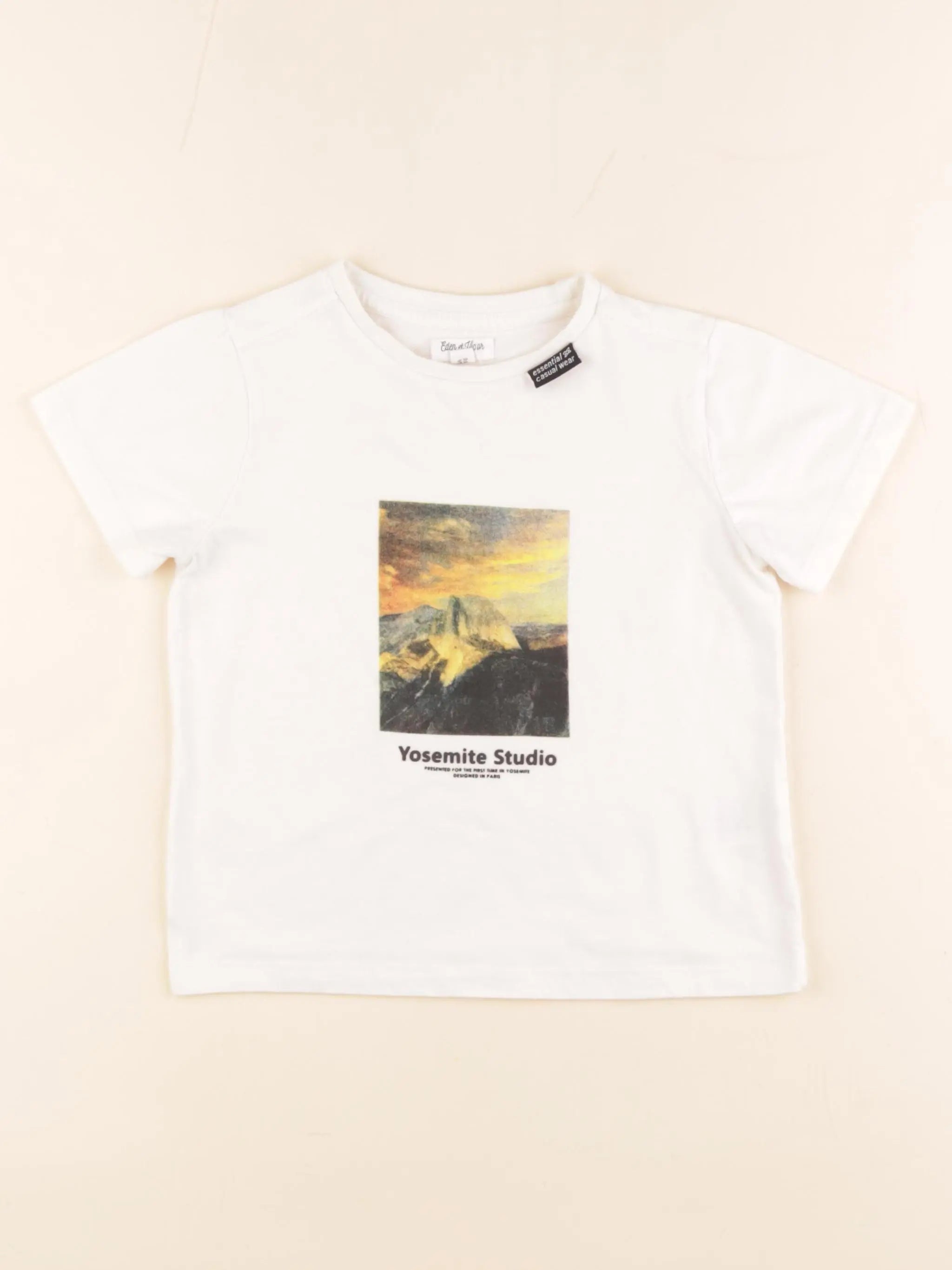 Eden & Victor - tee-shirt beige - 6 ans