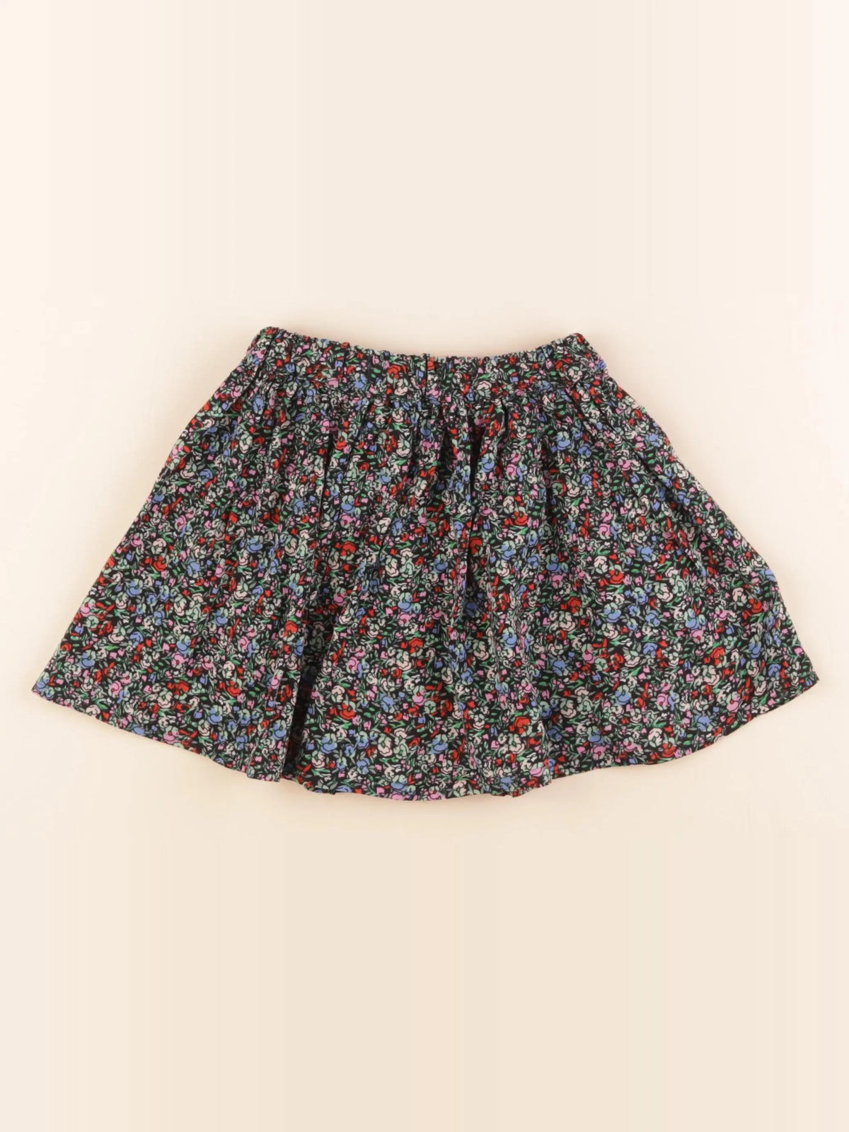 Little Cigogne - jupe multicolore - 4 ans