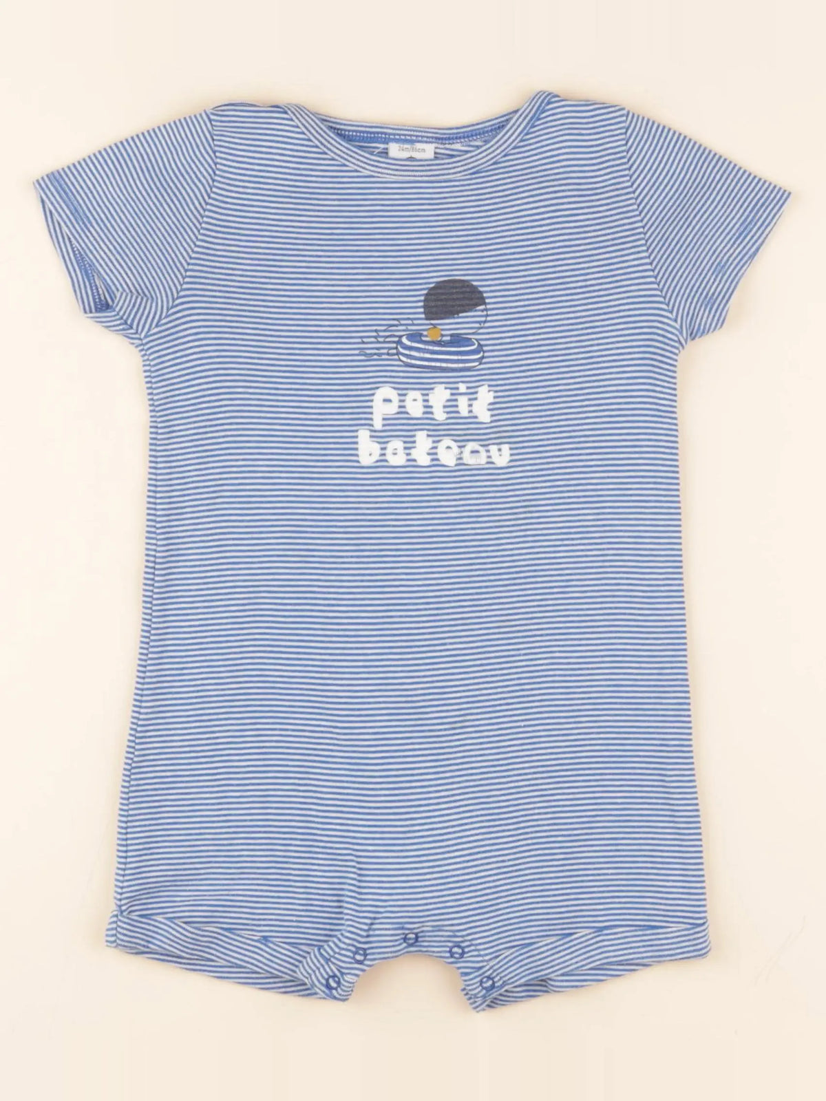 Pyjama coton bleu