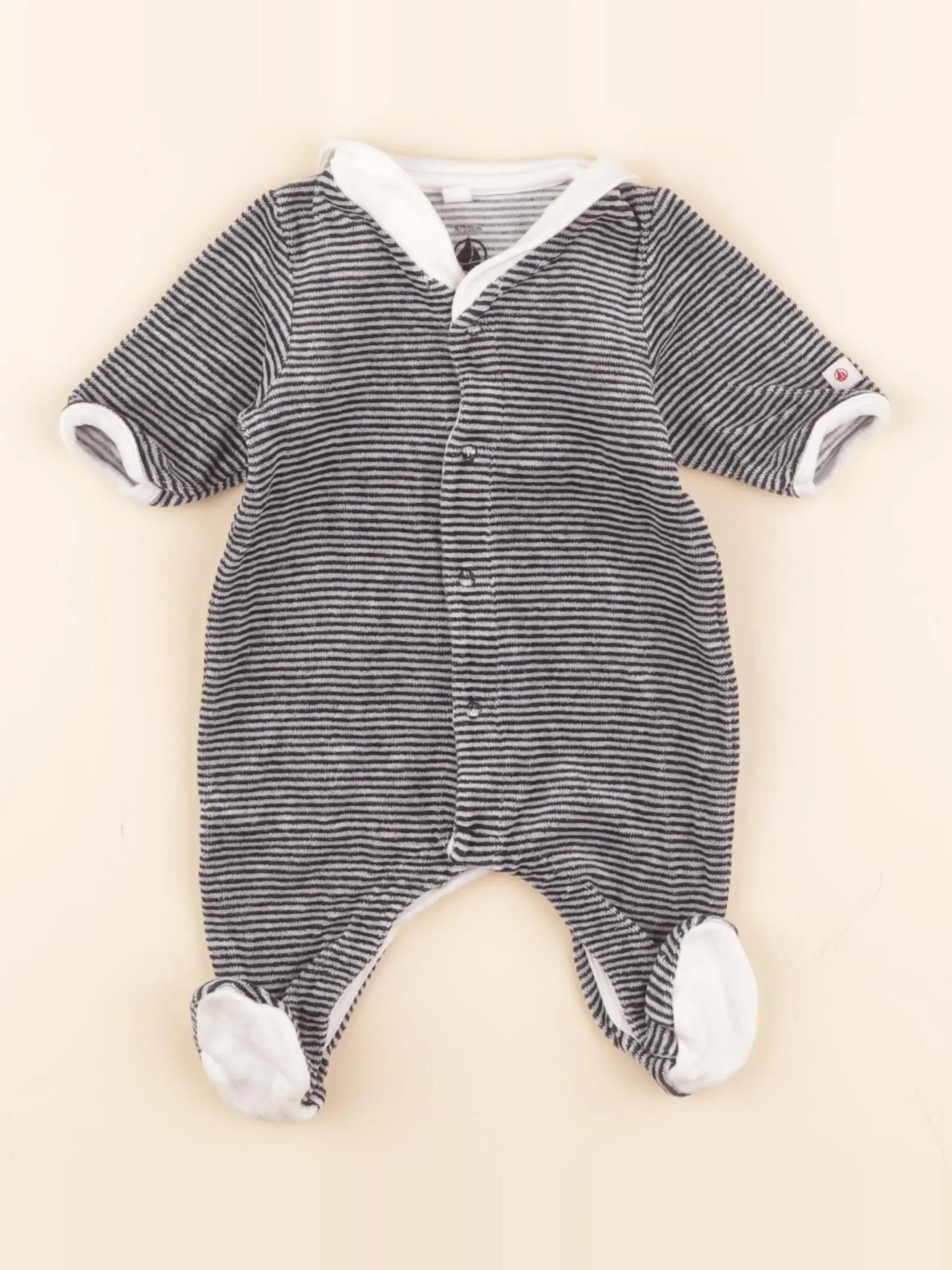 Pyjama velours bleu