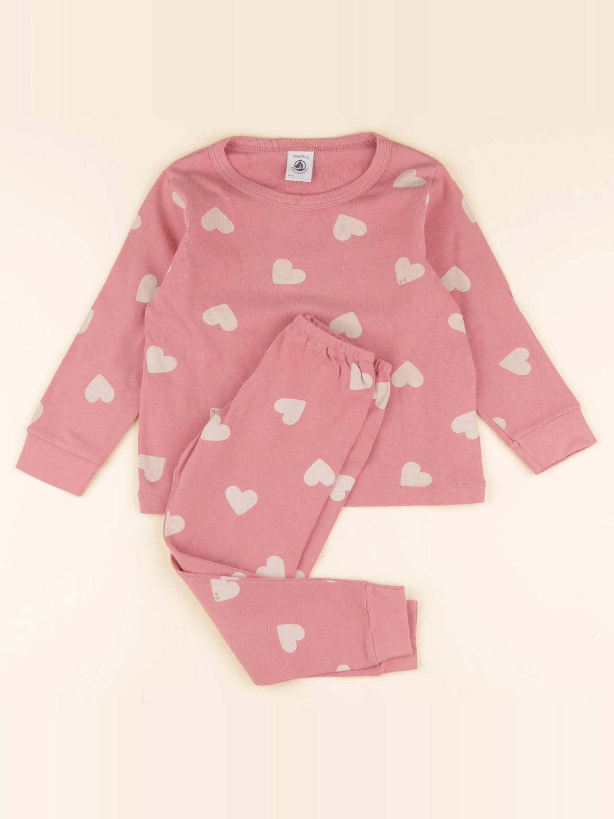 Pyjama coton rose