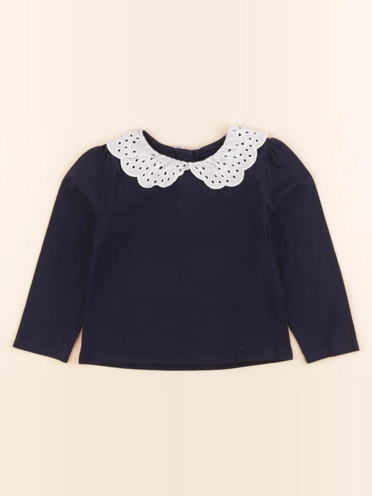 Vertbaudet - tee-shirt bleu - 2 ans