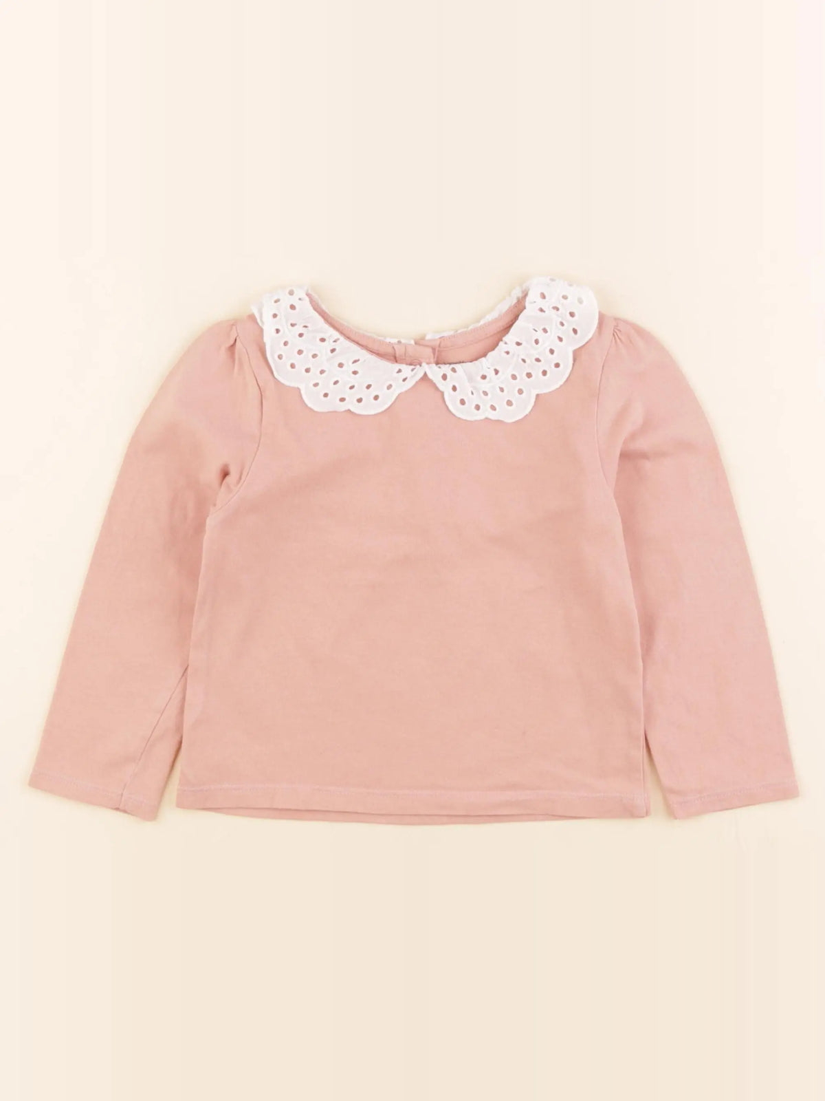 Vertbaudet - tee-shirt rose - 2 ans