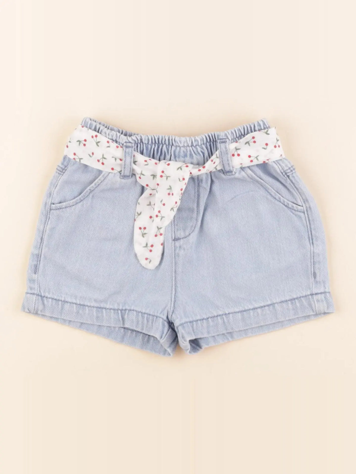 Vertbaudet - short bleu - 24 mois