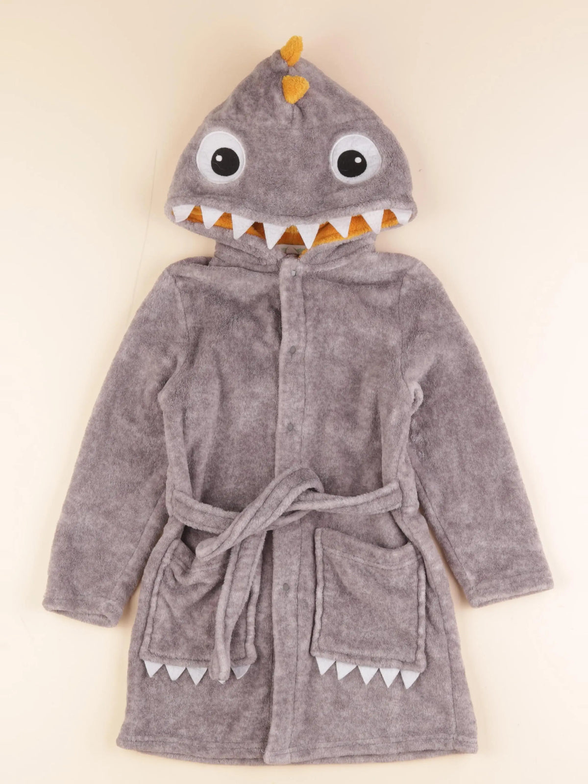 Vertbaudet - robe de chambre gris - 6 ans