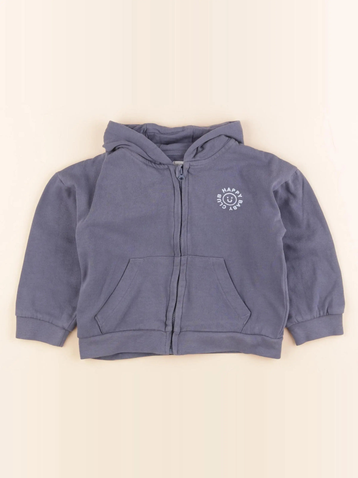 Vertbaudet - sweat bleu - 36 mois