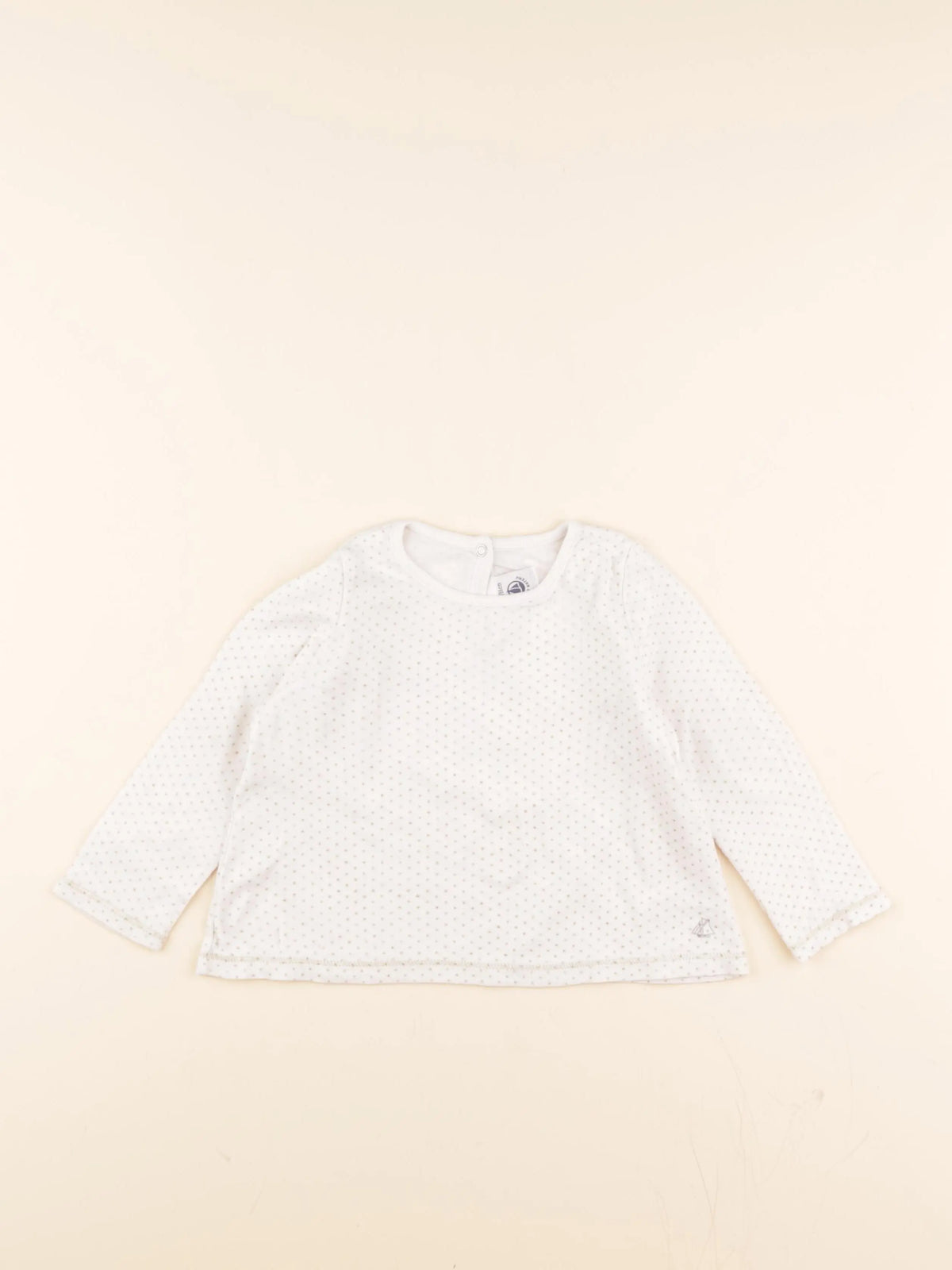 Tee-shirt beige, or