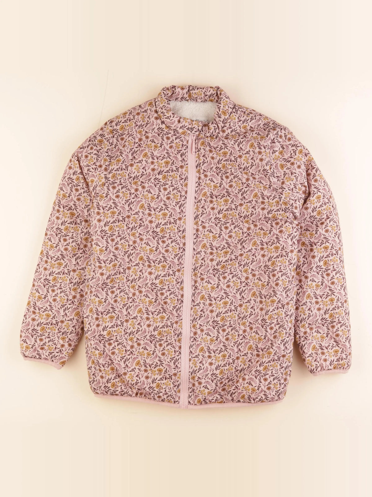 Vertbaudet - veste doublé rose - 12 ans