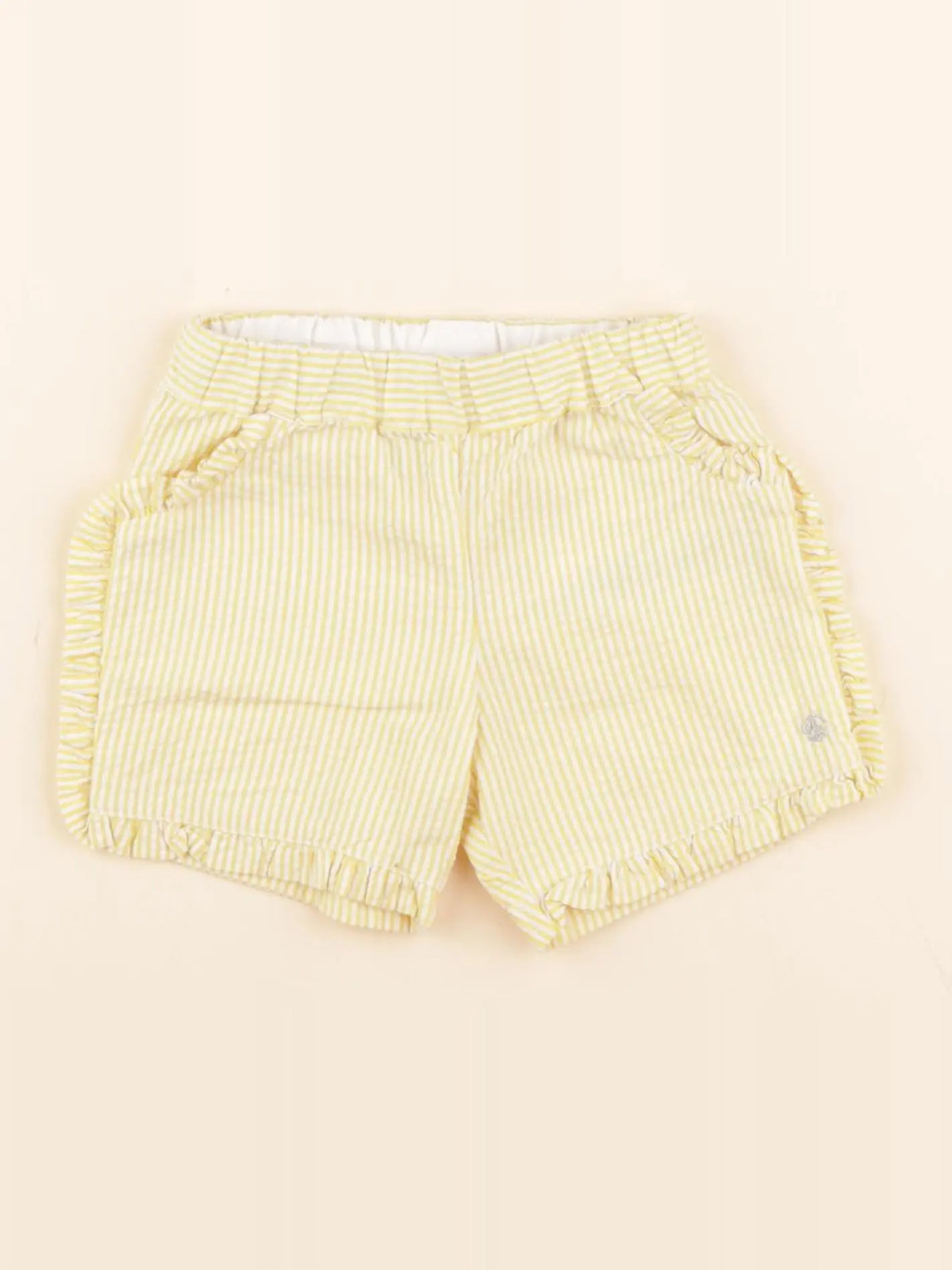 Short jaune