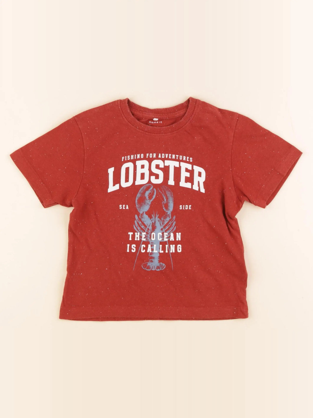 Name it - tee-shirt rouge - 3/4 ans