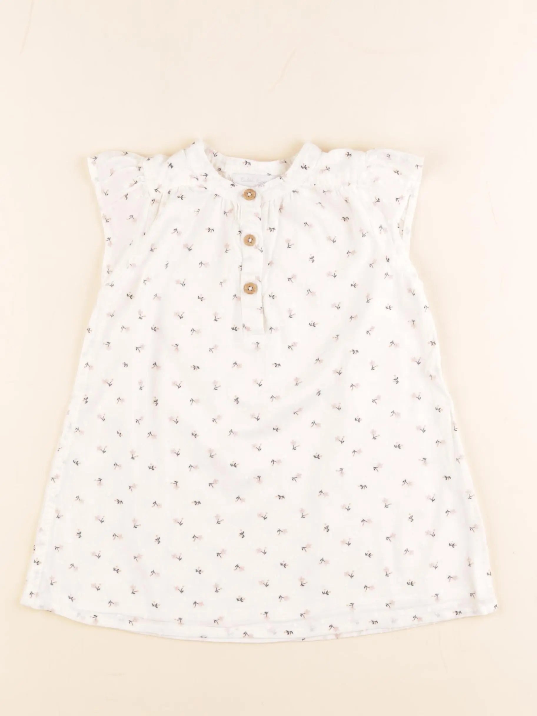 Cadet Rousselle - robe beige - 12 mois