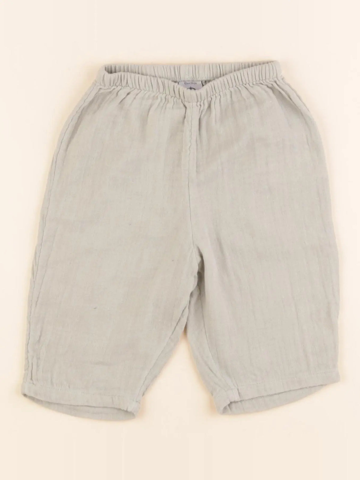 Petit Bateau - pantalon vert - 12 mois