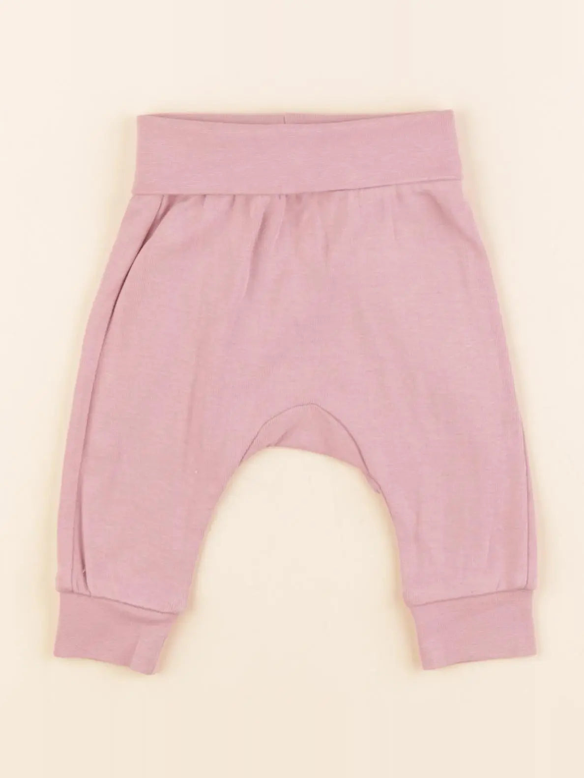 H&M - sarouel rose - 1/2 mois