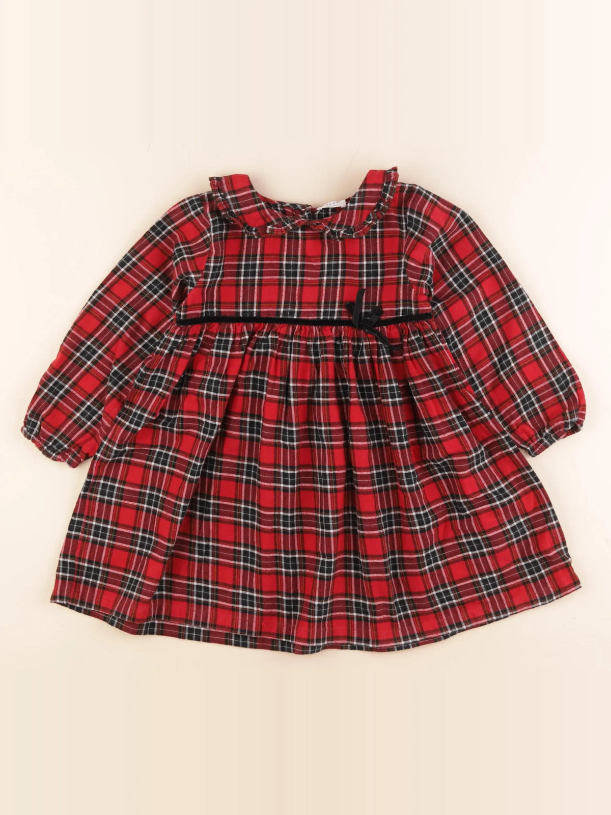 Next - robe rouge - 3/4 ans