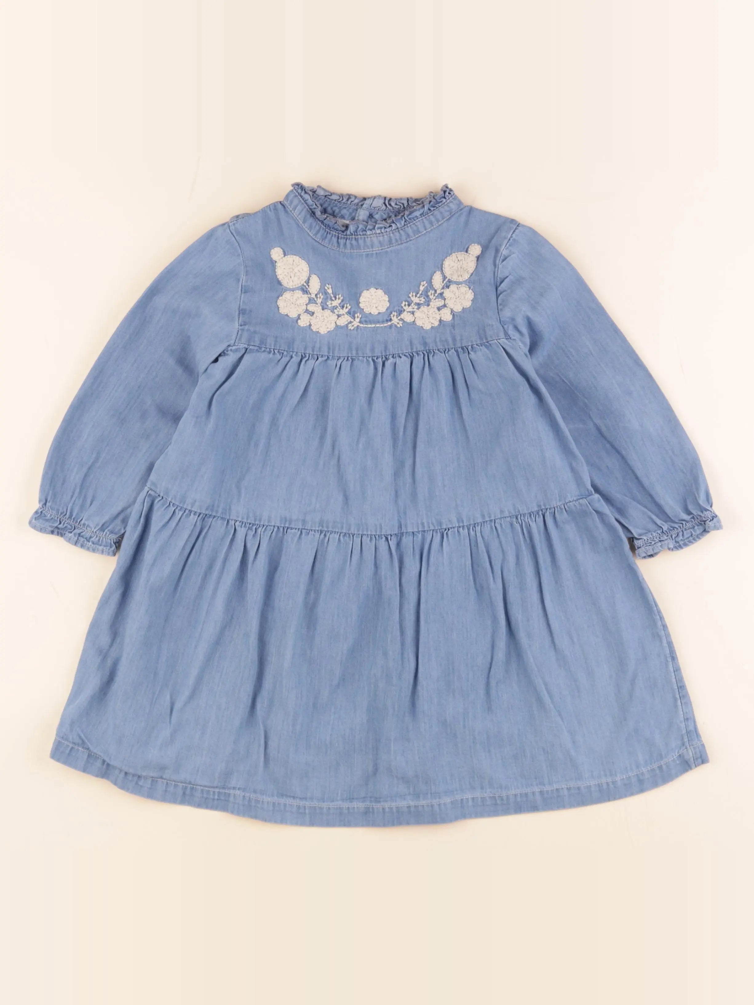 Boutchou - robe bleu - 36 mois