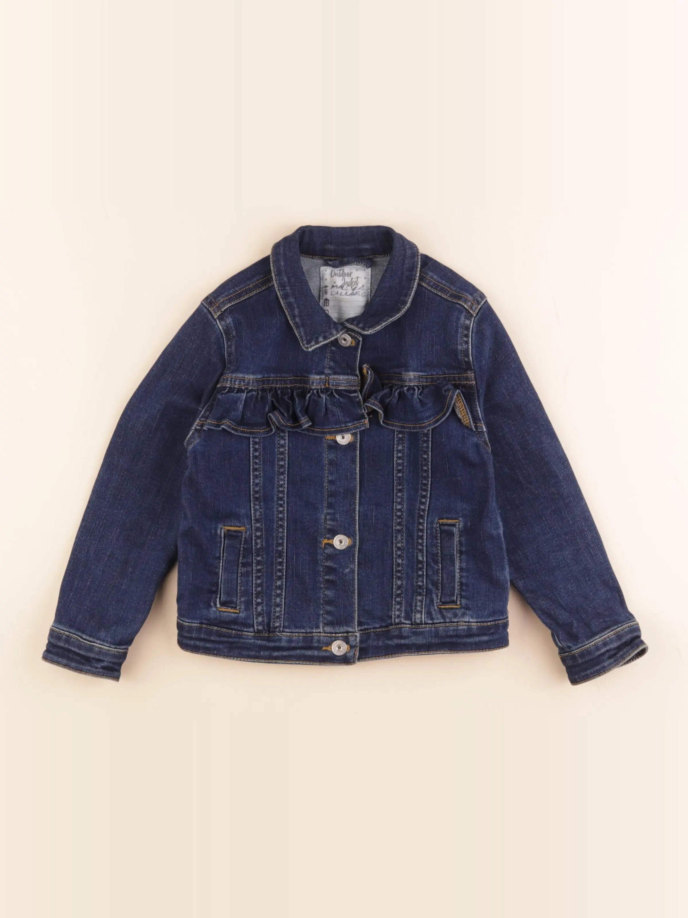 Vertbaudet - veste bleu - 4 ans