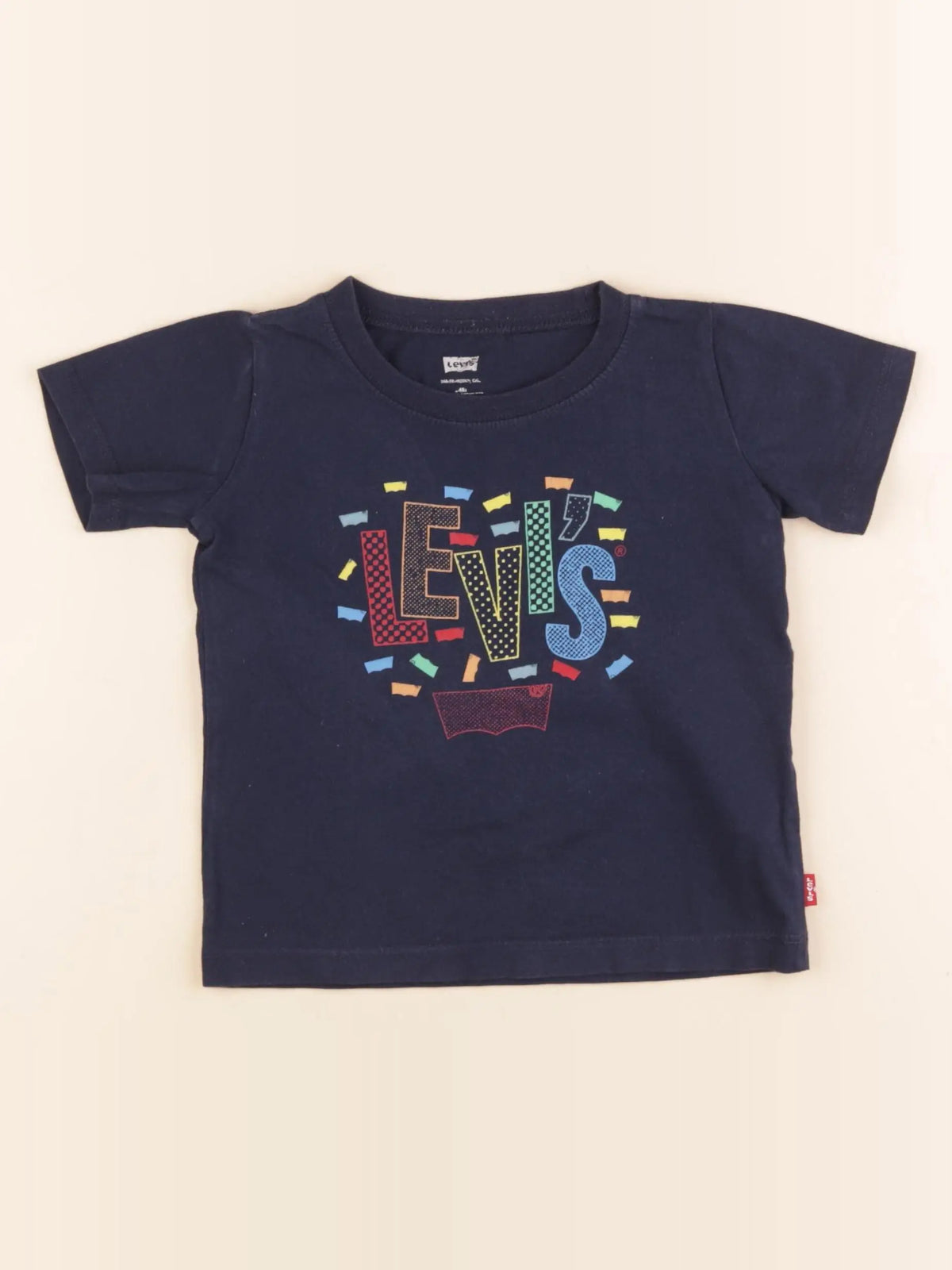 Levi's - tee-shirt bleu - 24 mois
