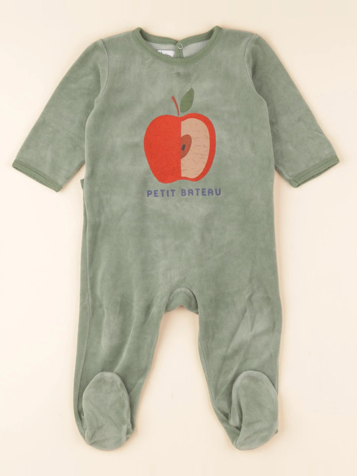Pyjama velours vert