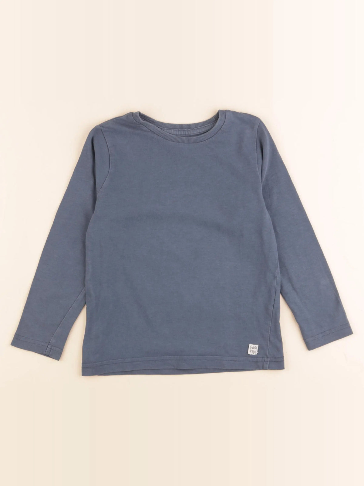 Vertbaudet - tee-shirt bleu - 5 ans