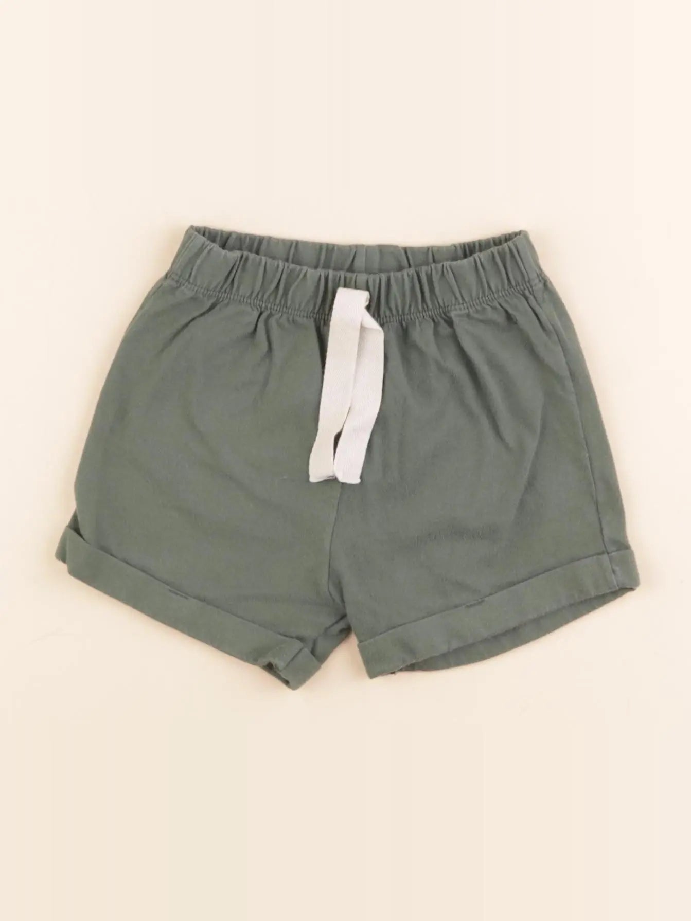 Petit Bateau - short vert - 18 mois