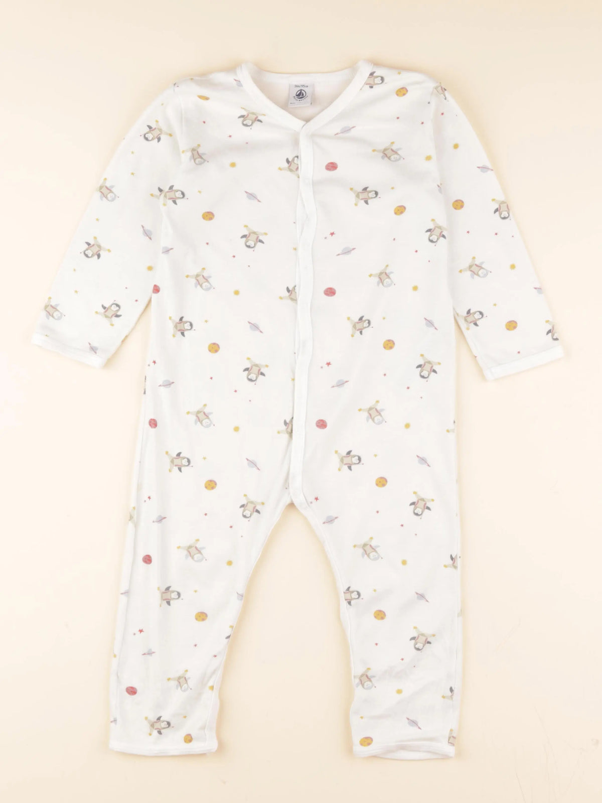 Pyjama coton blanc