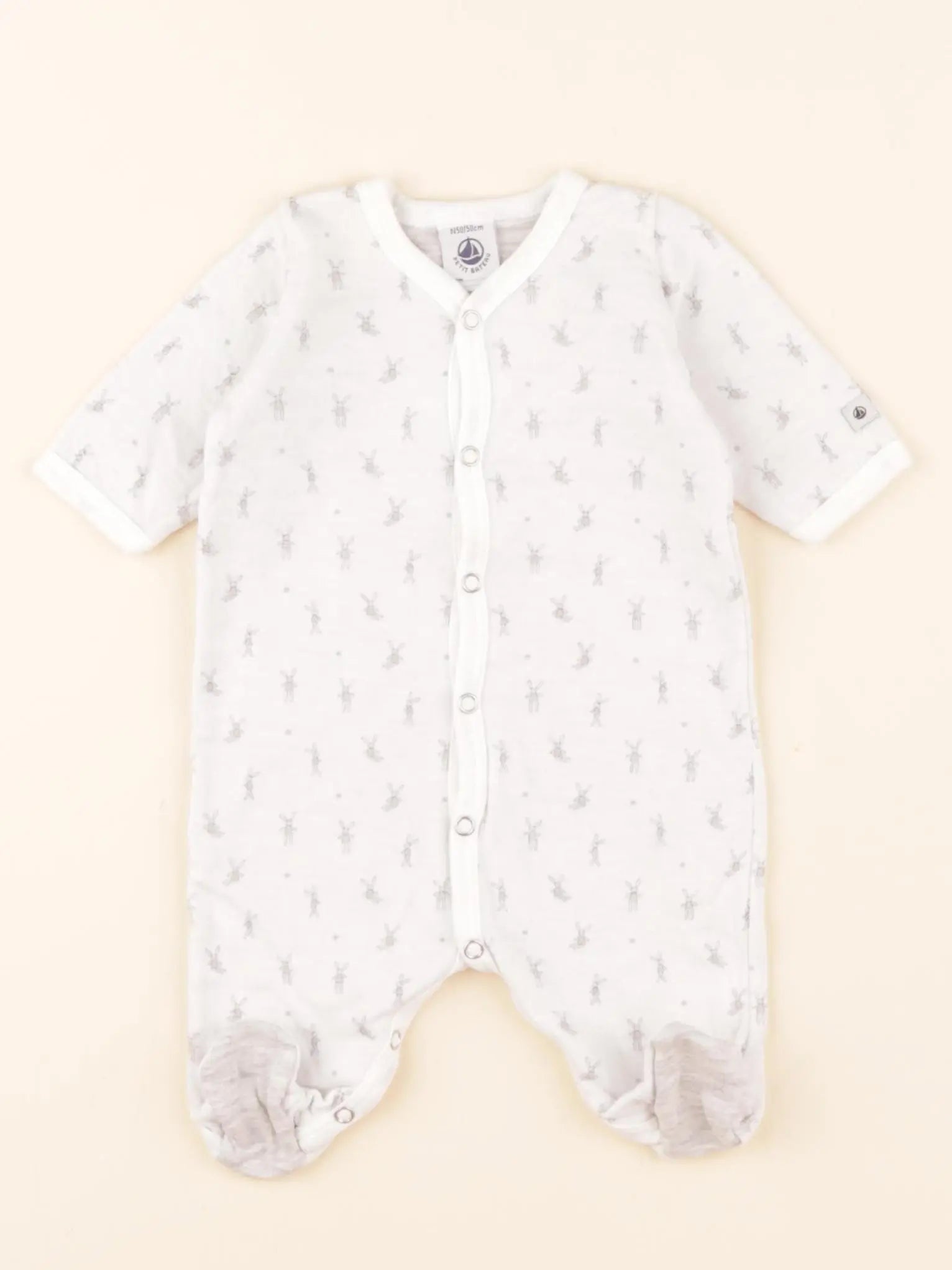 Pyjama velours blanc