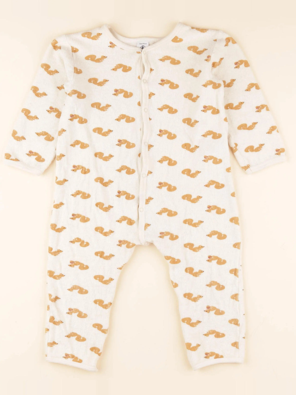 Pyjama coton marron