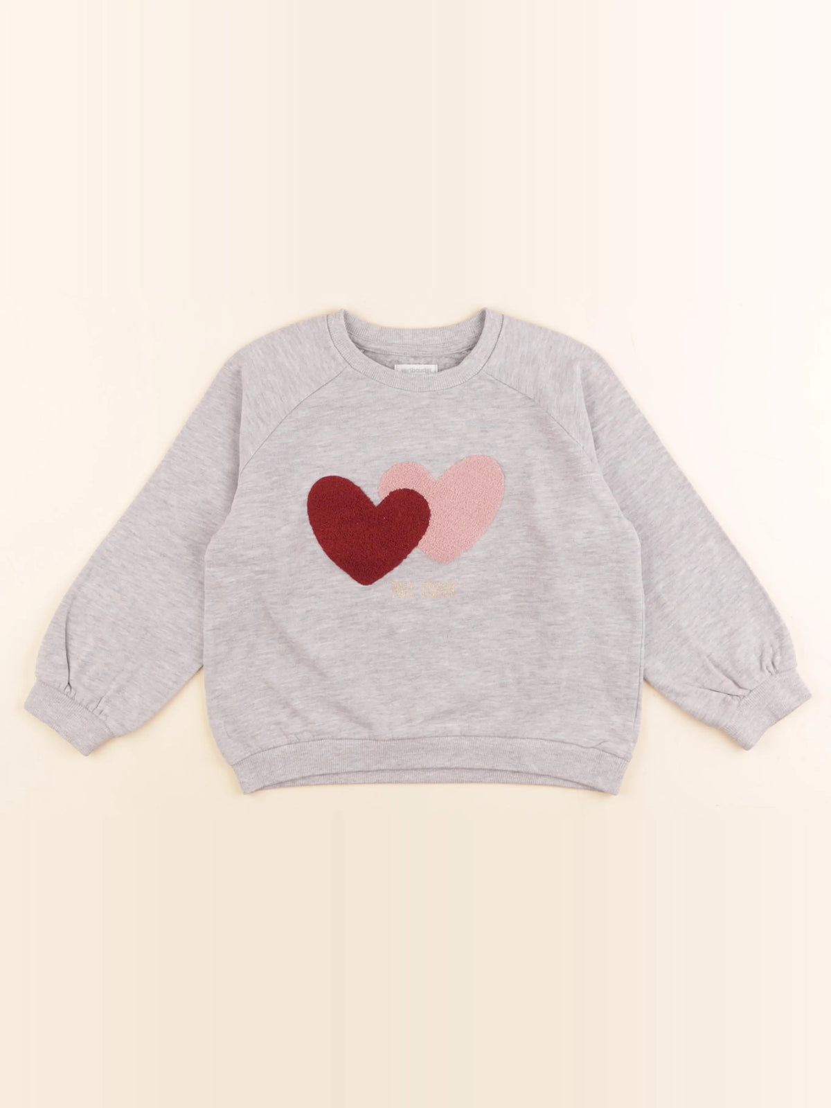 Vertbaudet - sweat gris - 6 ans