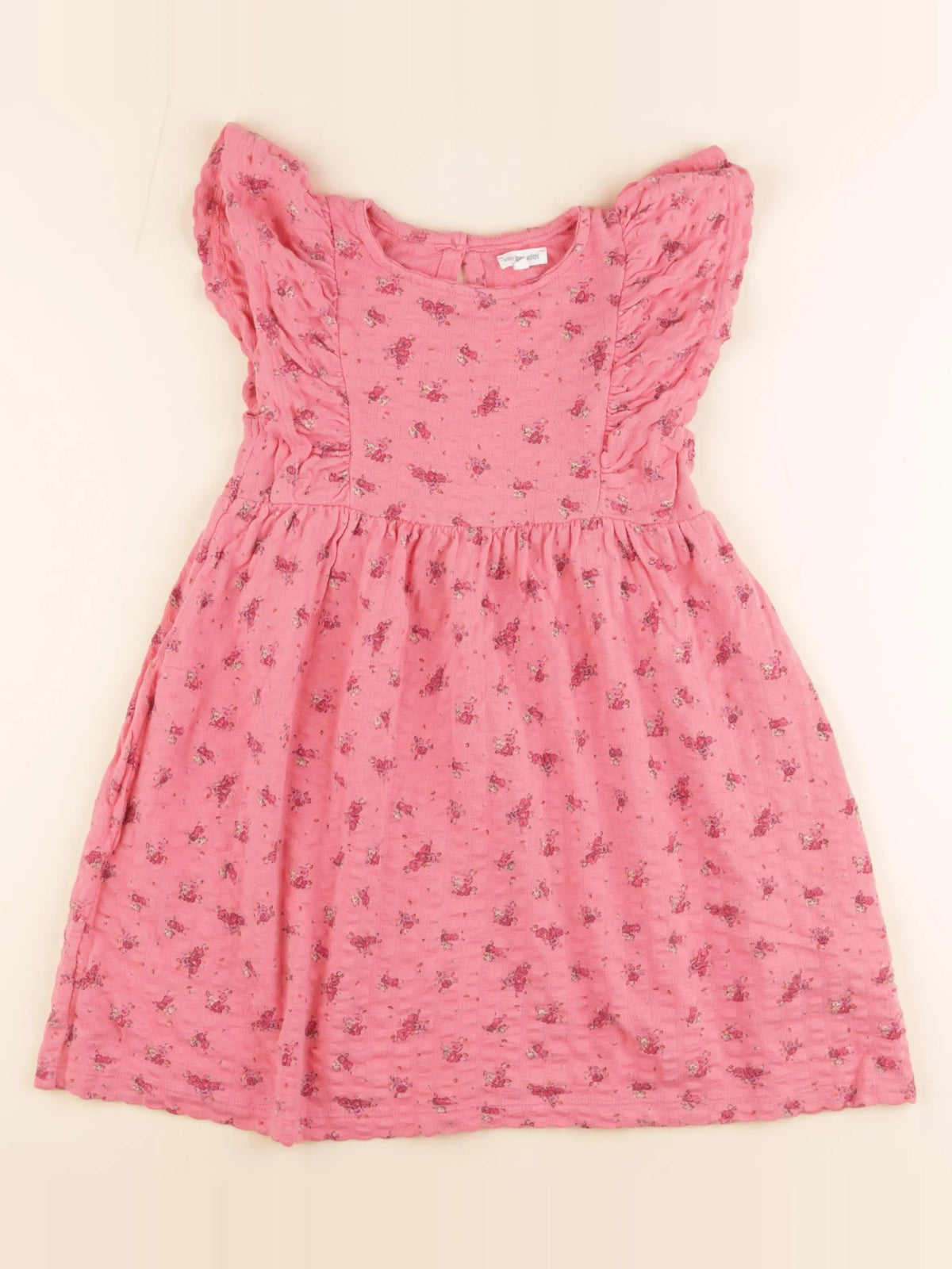 Vertbaudet - robe rose - 6 ans