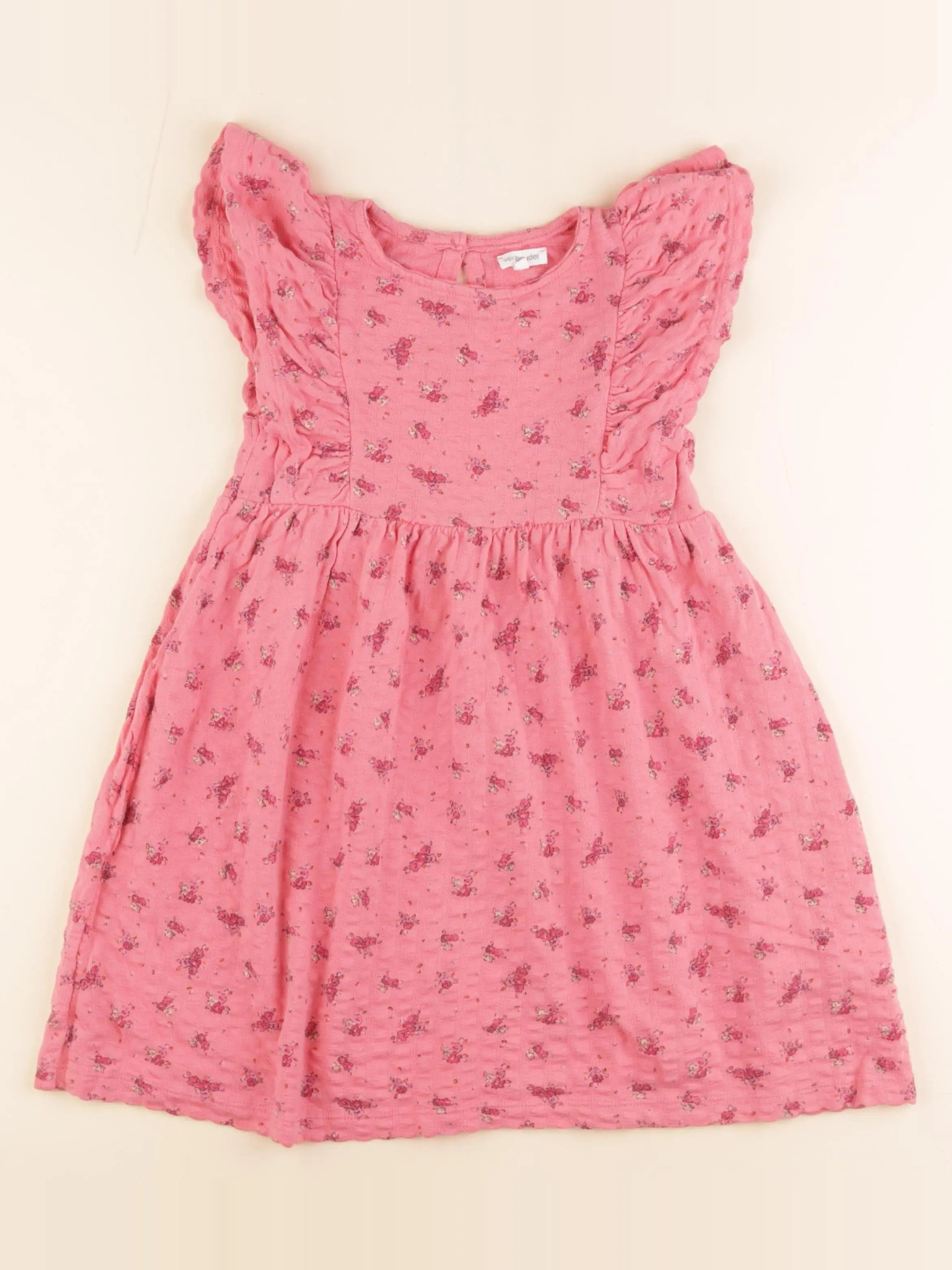 Vertbaudet - robe rose - 6 ans