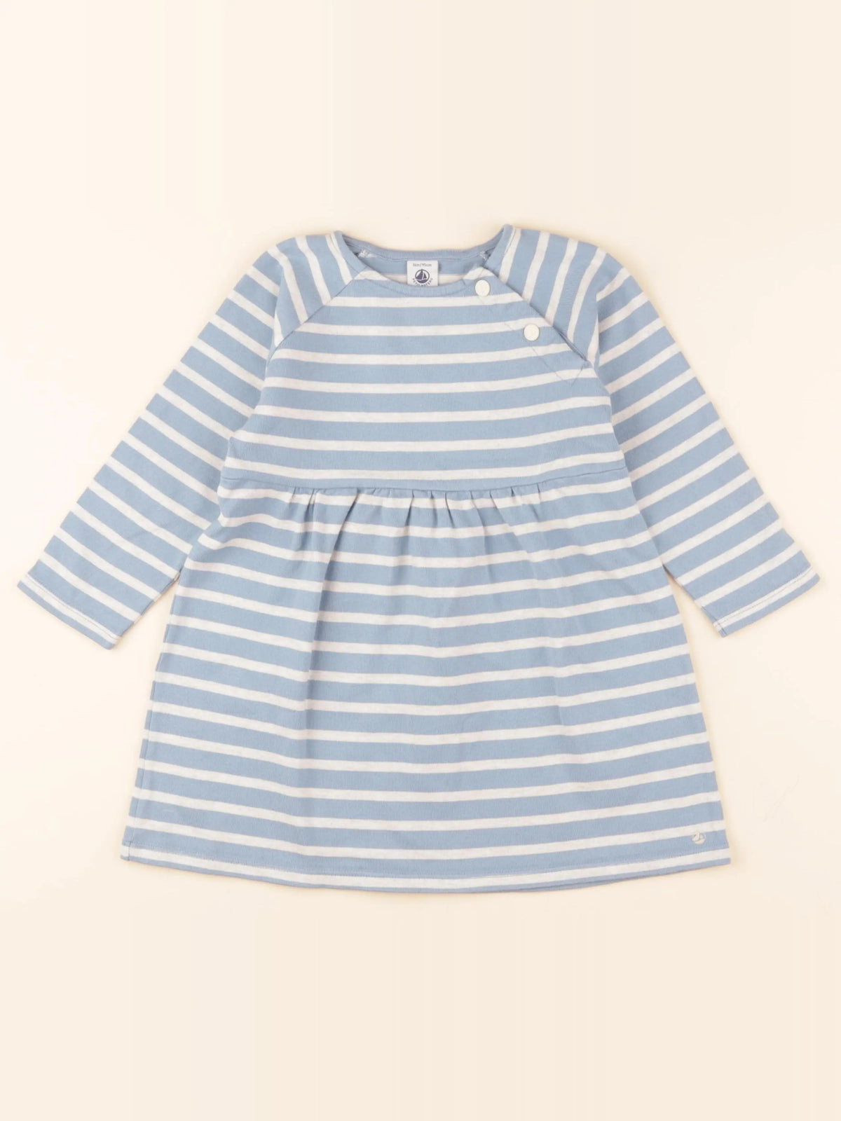 Robe bleu, blanc
