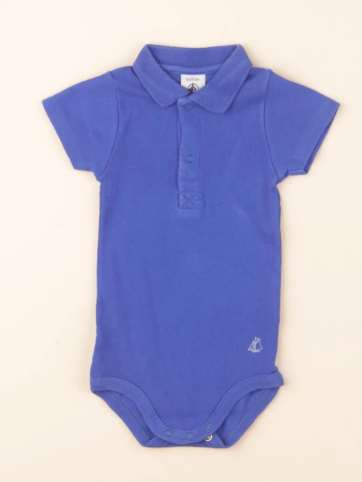 Body à col bleu