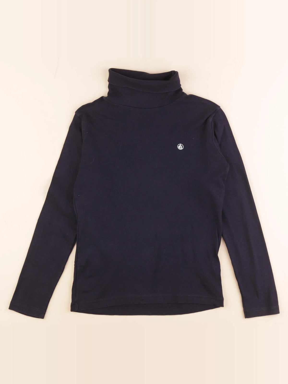 Petit Bateau - sous-pull bleu - 10 ans