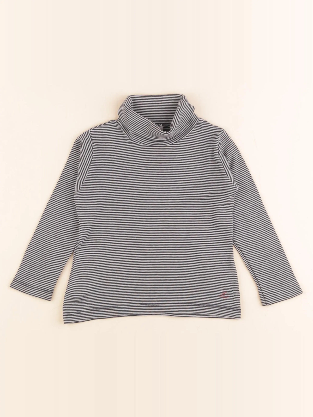 Petit Bateau - sous-pull bleu - 3 ans
