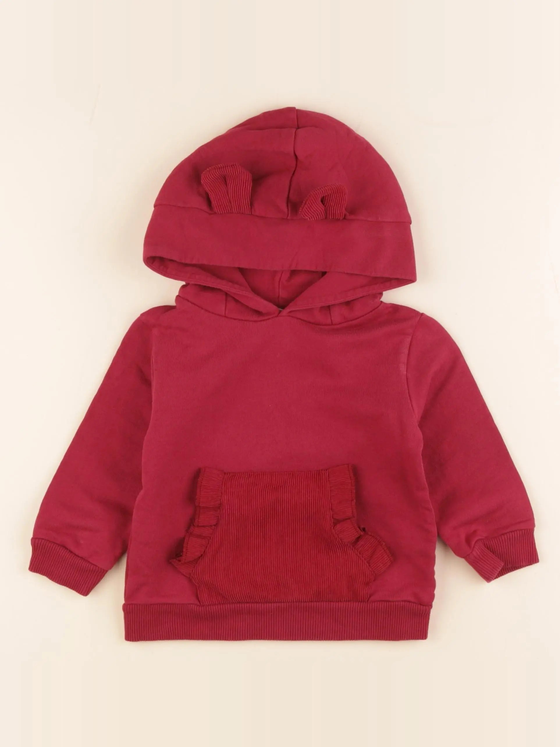 Mango - sweat rose - 9/12 mois