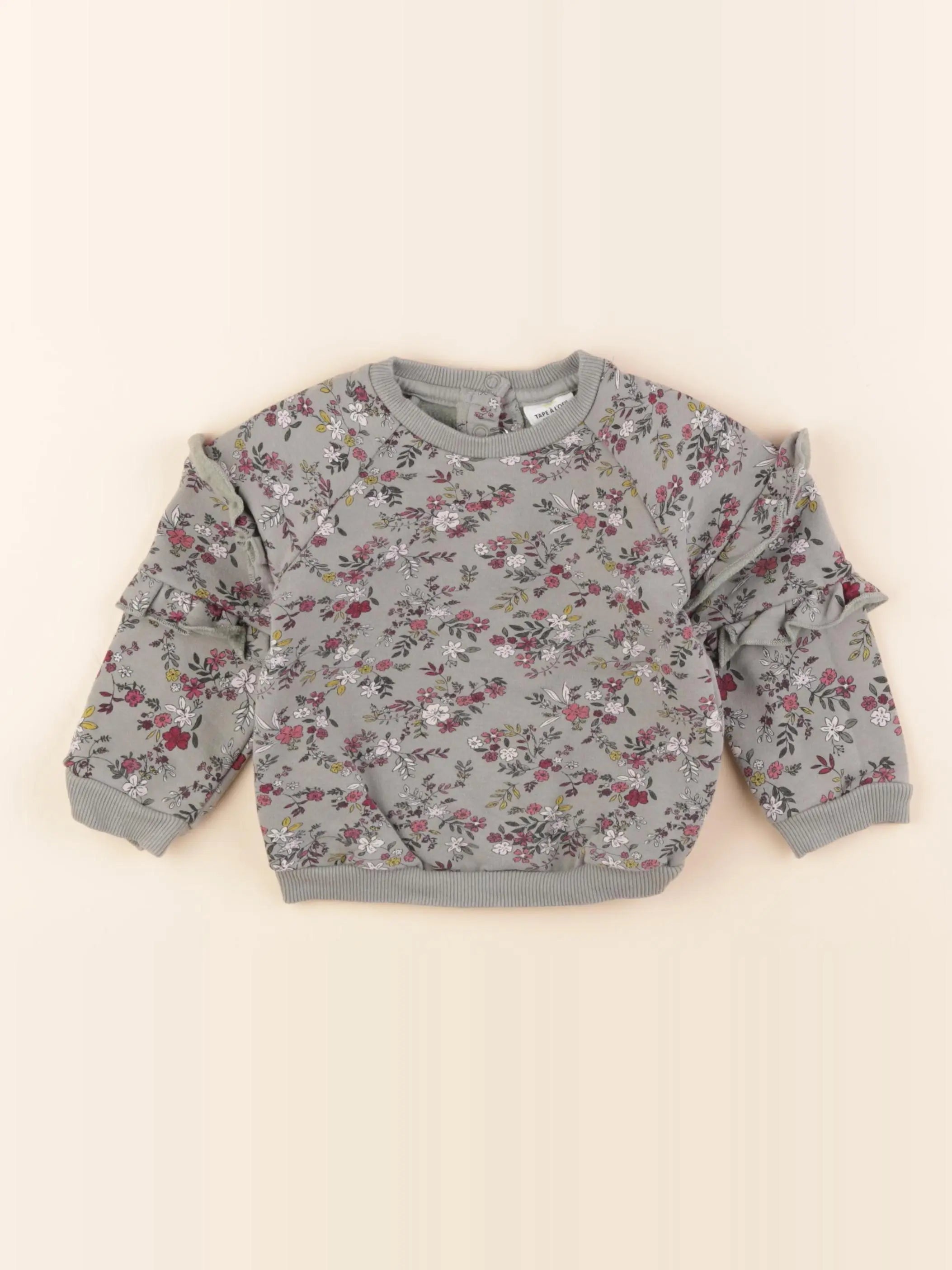 Tape à l'oeil - sweat multicolore - 18 mois