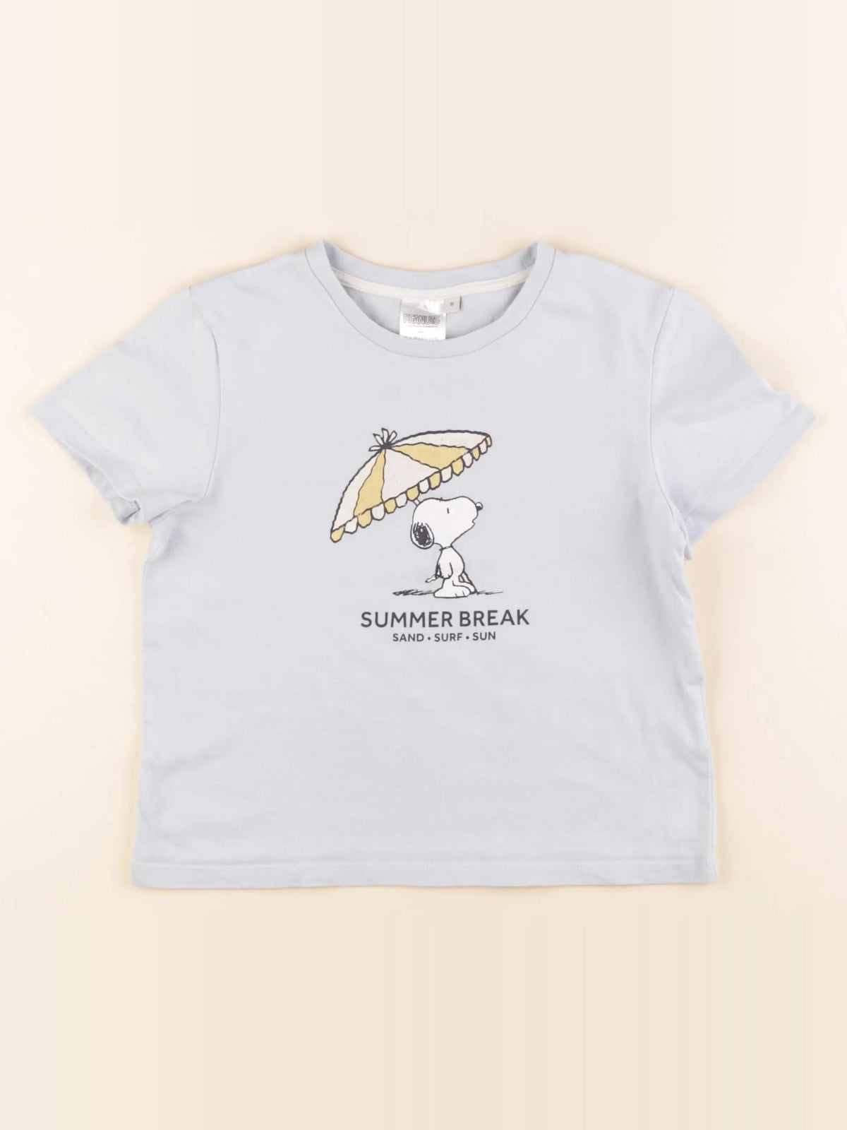 Cyrillus - tee-shirt bleu - 8 ans
